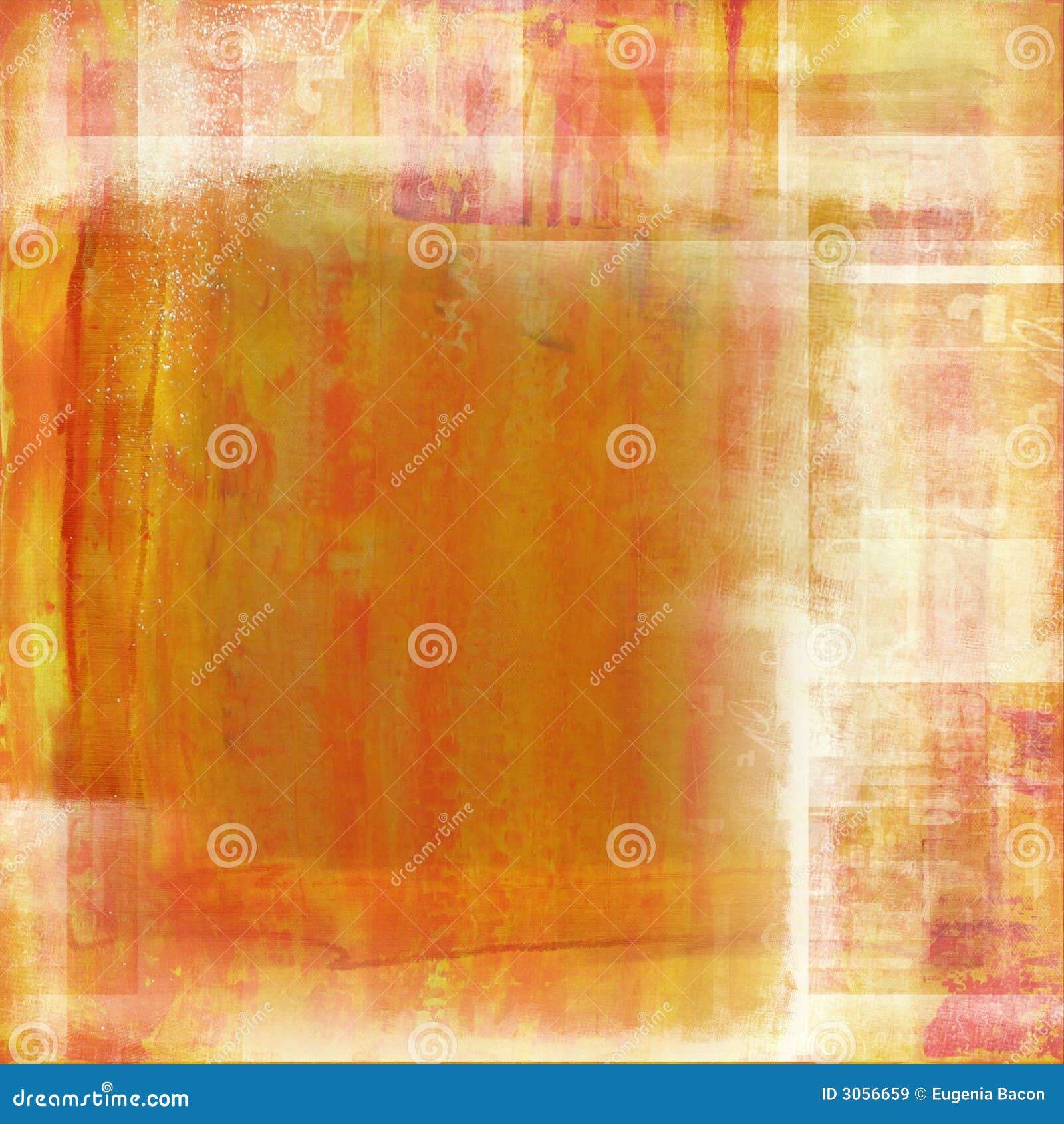 Distressed Orange Background Stock Illustration Illustration of
