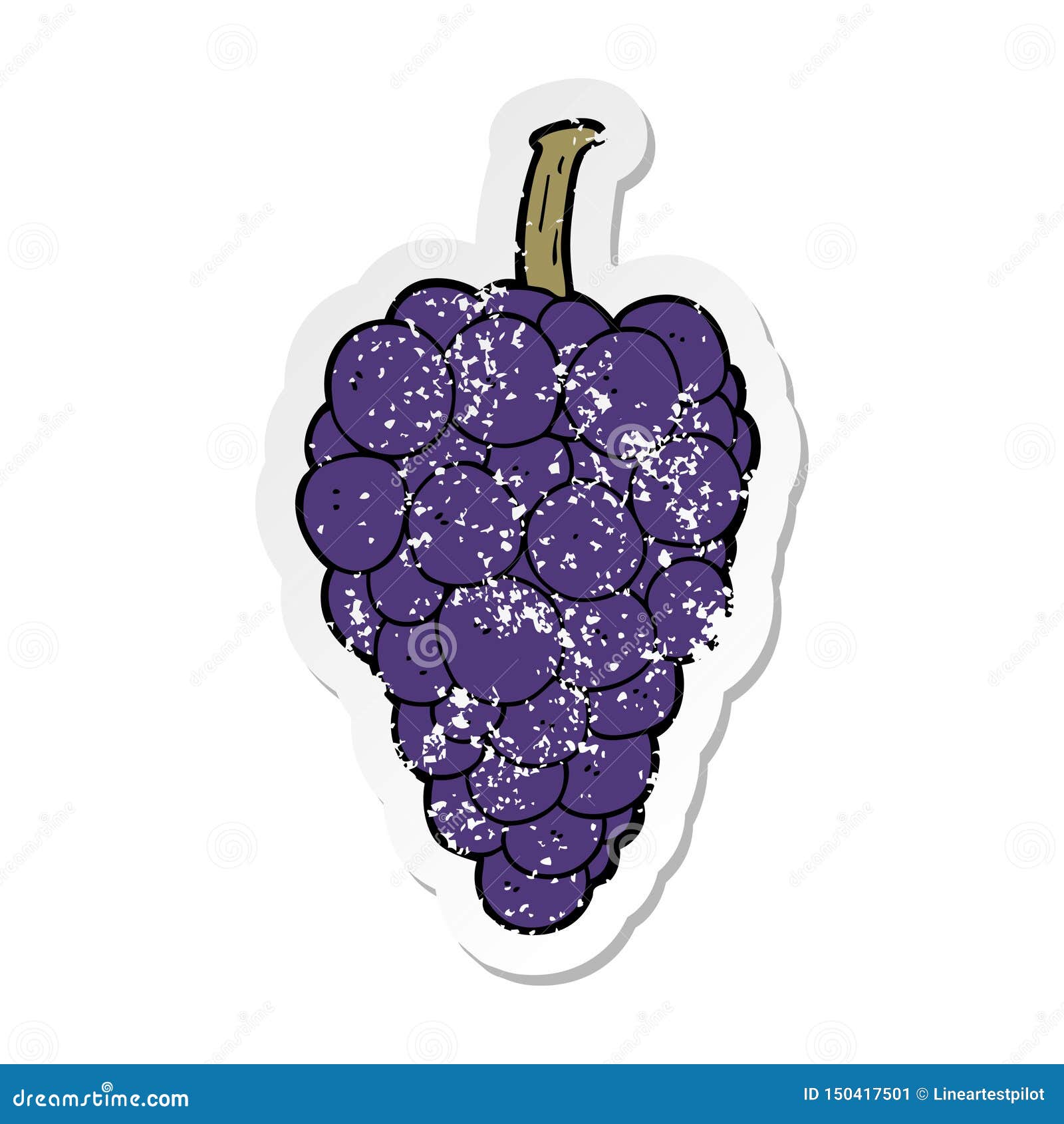 Premium Vector | Vector illustration of grape design