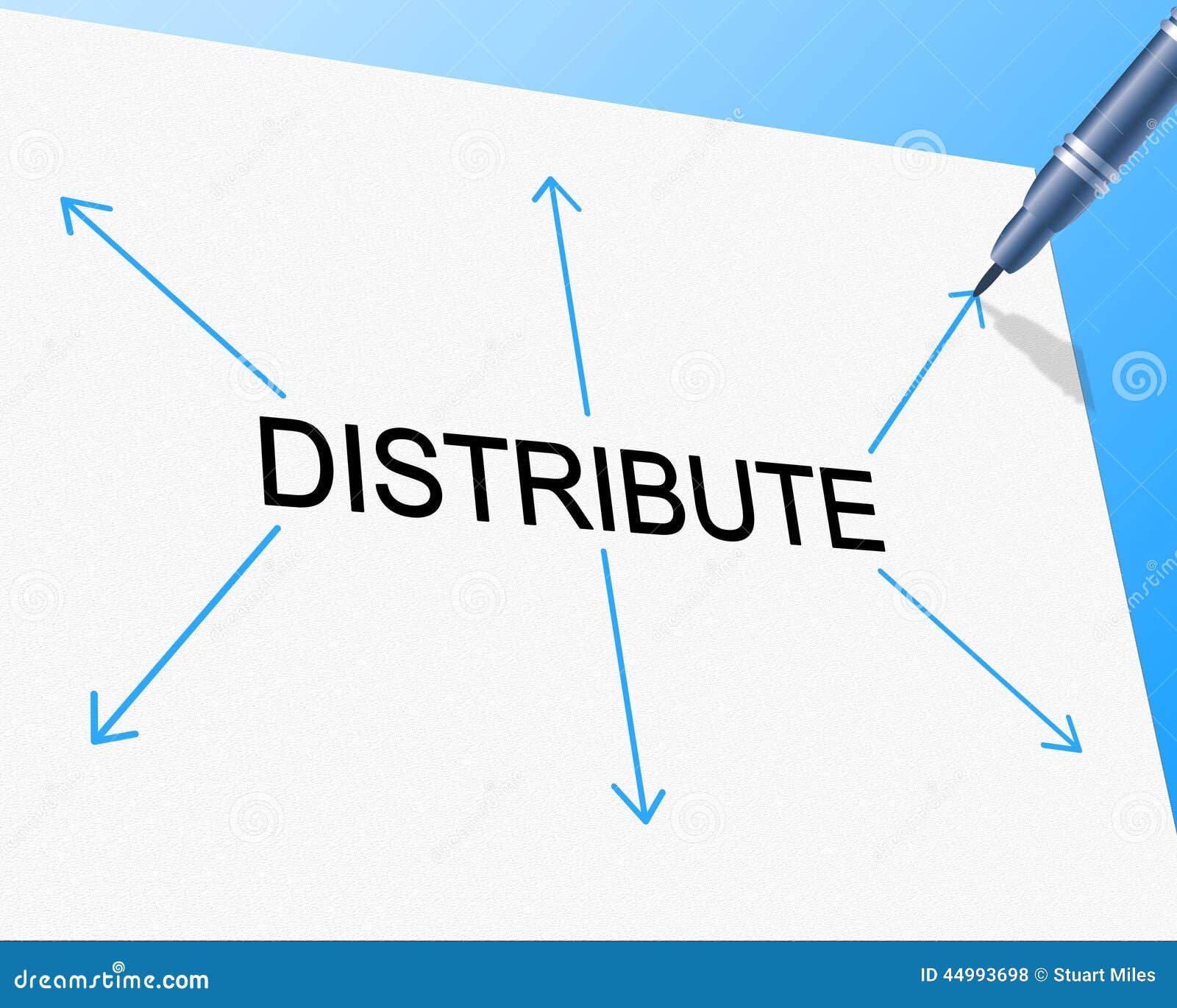 Distribute Distribution Indicates Supply Chain And ...
