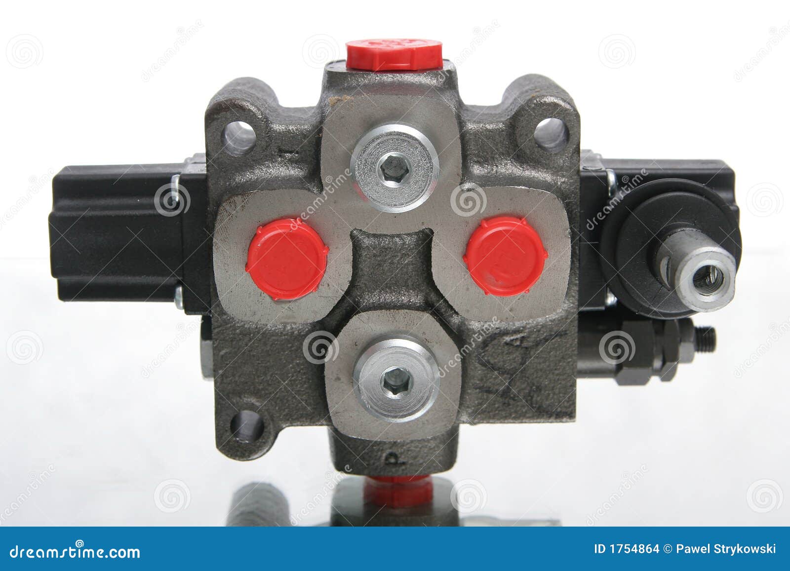 Distributor stock photo. Image of electro, pipe, hydraulic 1754864