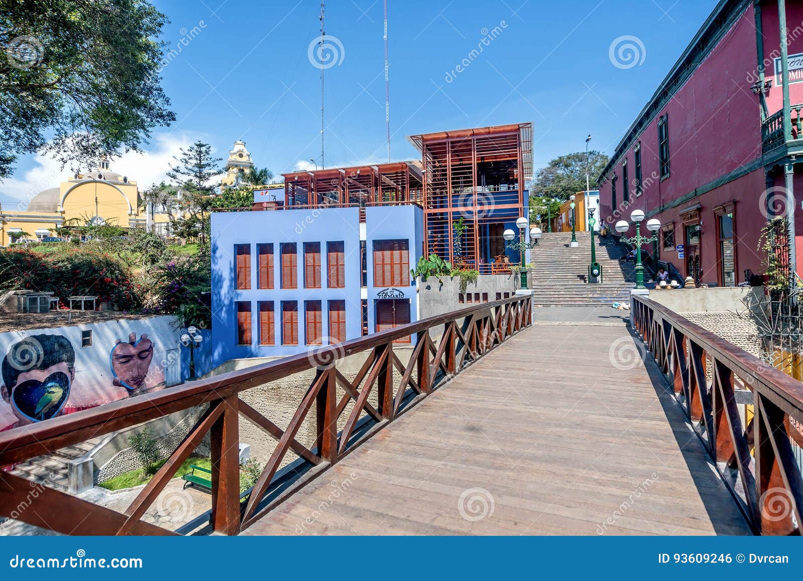 District of Barranco in Lima, Peru Editorial Photo Image of