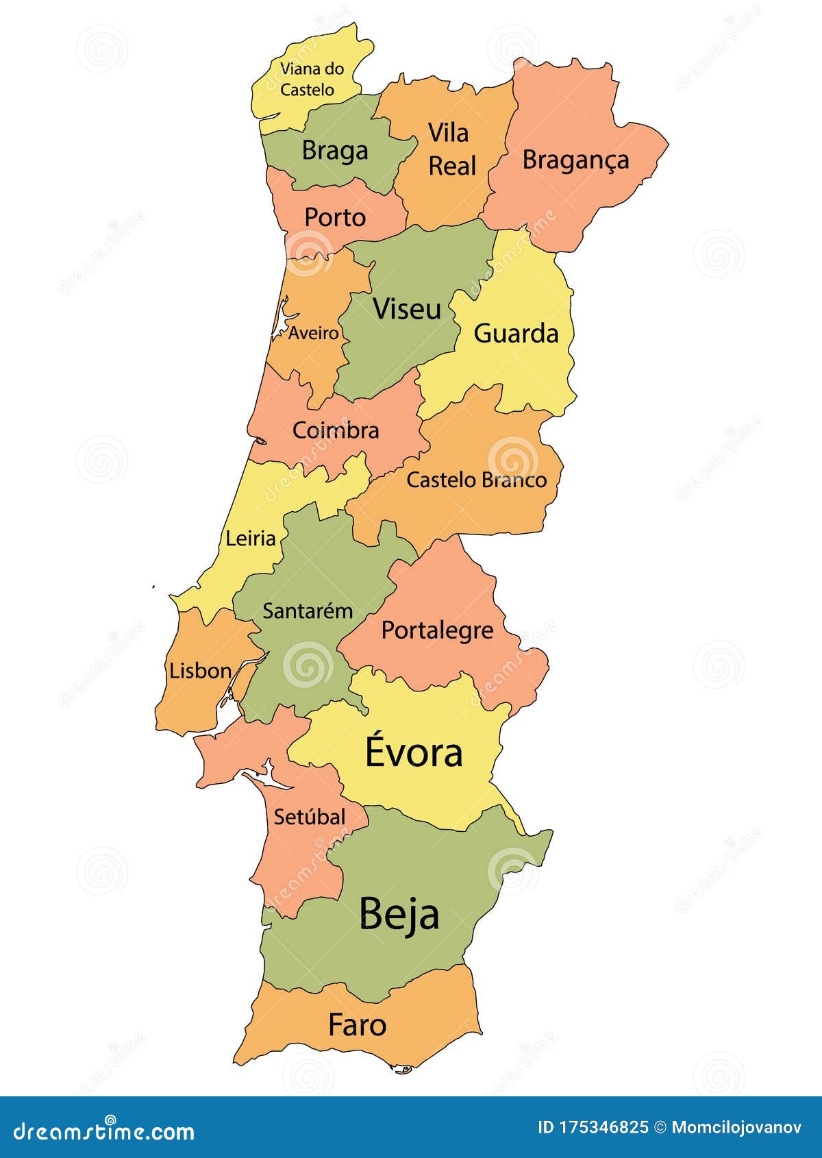 Portugal Districts Stock Illustrations – 248 Portugal Districts