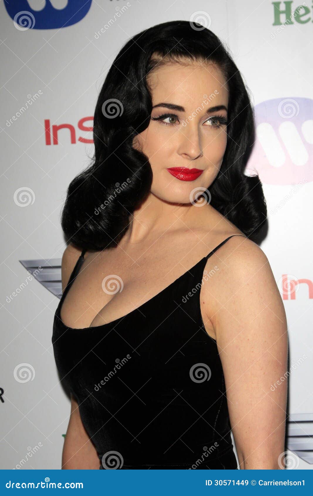 Dita Von Teese editorial stock image. Image of group - 30571449