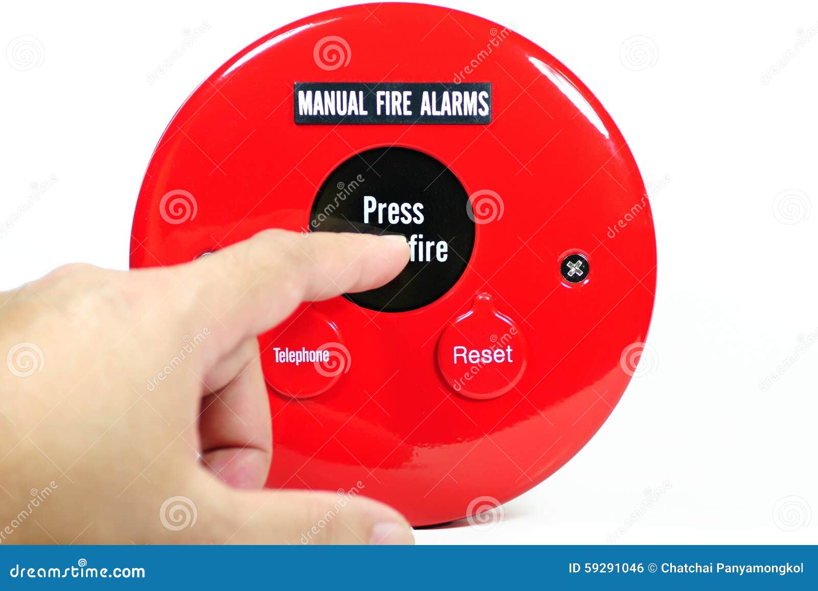 Attrezzatura Dell'allarme Antincendio Immagine Stock - Immagine Di - Foto 6