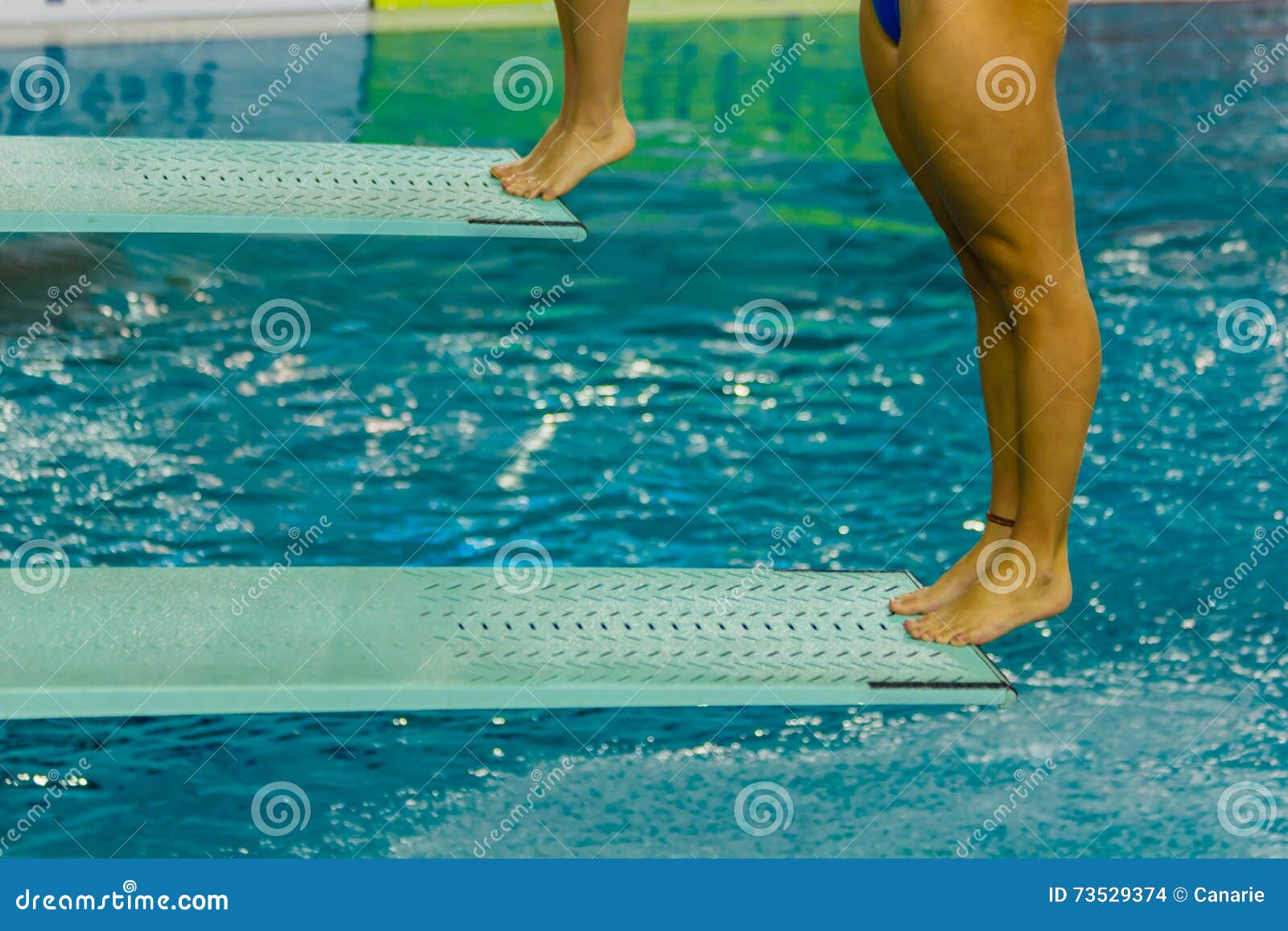 Dive from diving board stock photo. Image of dive, drop 73529374