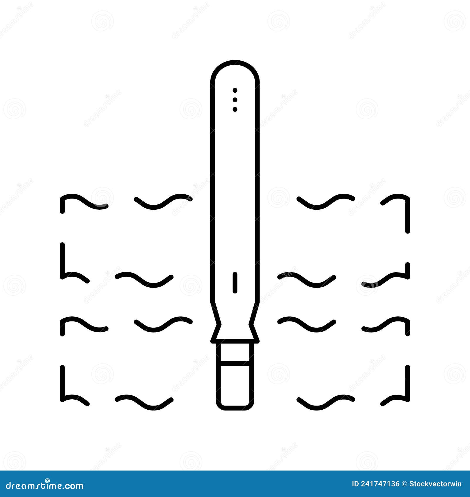 diver float line icon   sign
