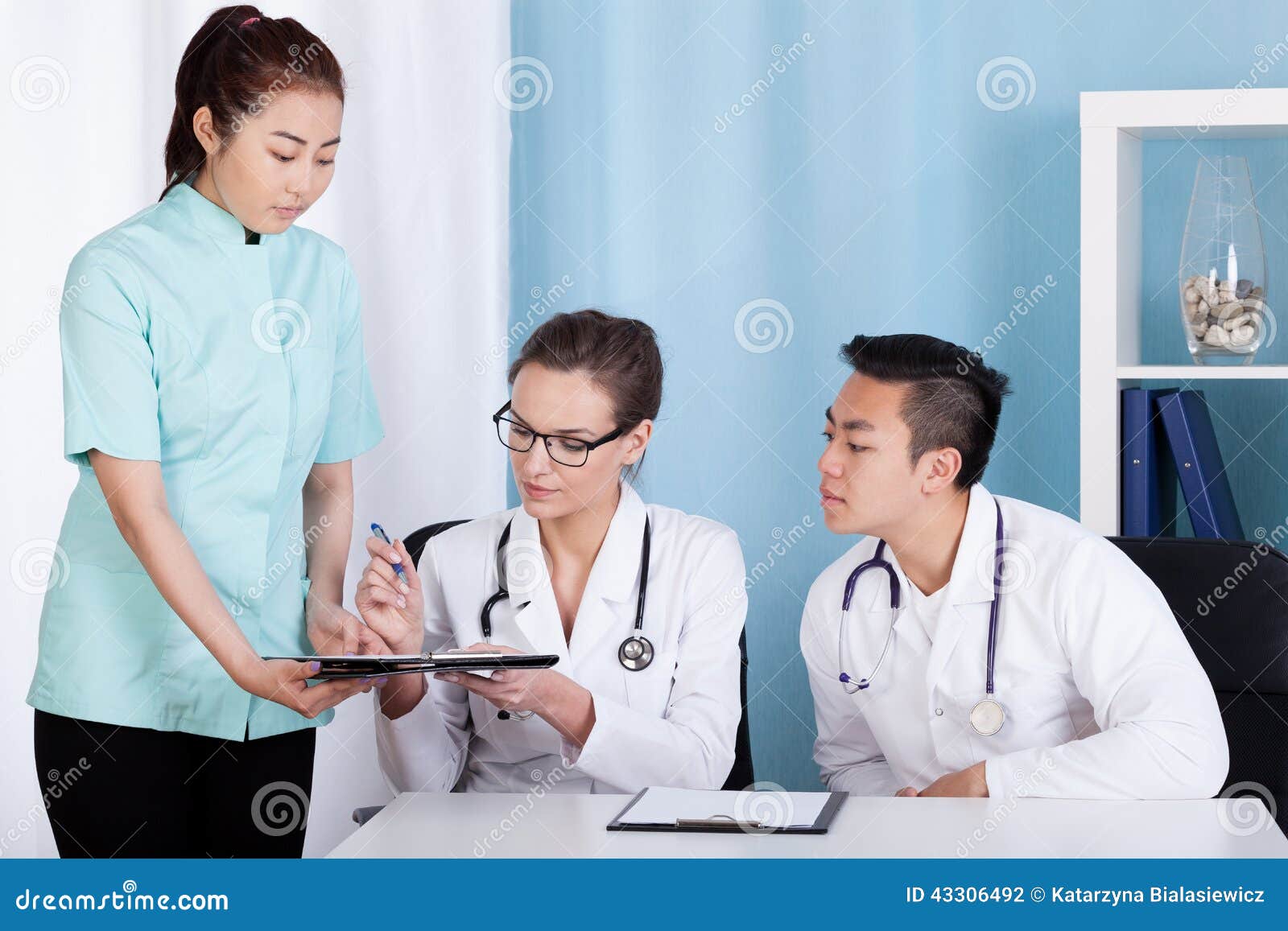 Diverse Doctors Doing Their Job Stock Photo Image of occupation, nurse 43306492