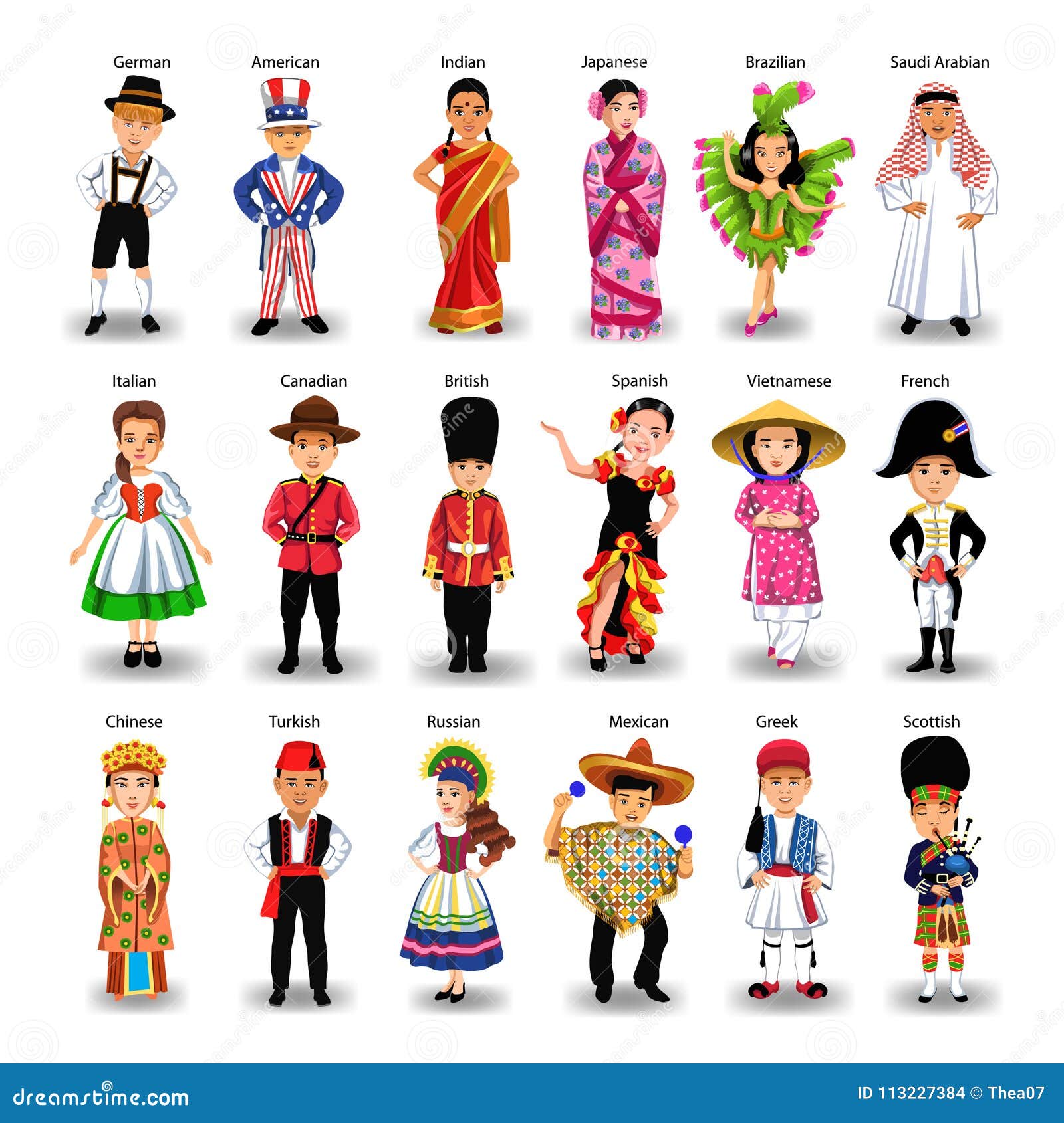 Diverse Ethnic Group of Kids of Different Nationalities and Countries ...