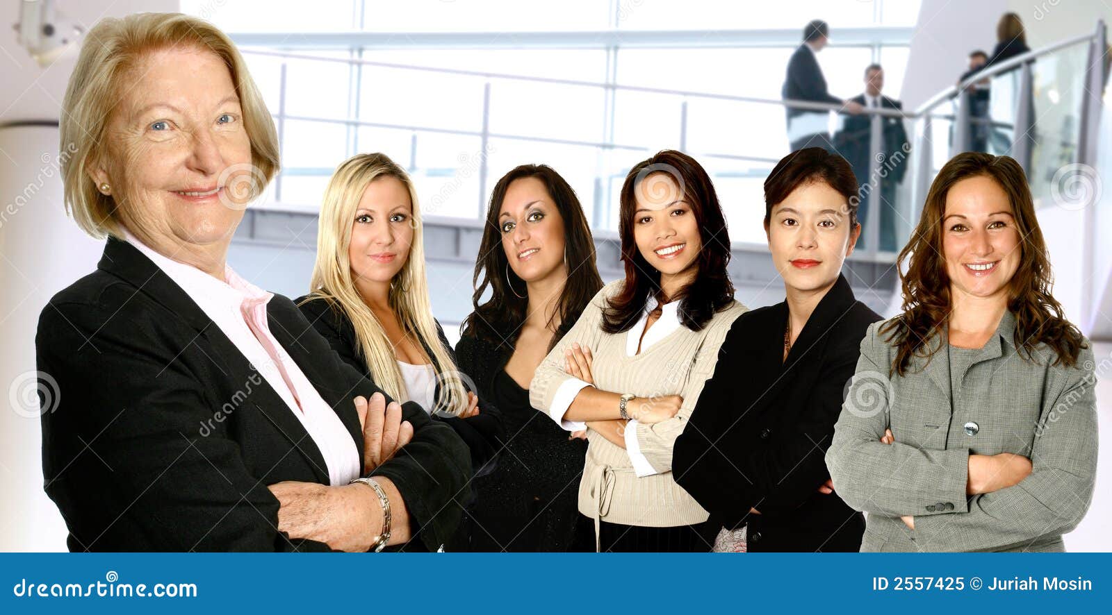 Diverse Female Business Team Royalty Free Stock Photo ...