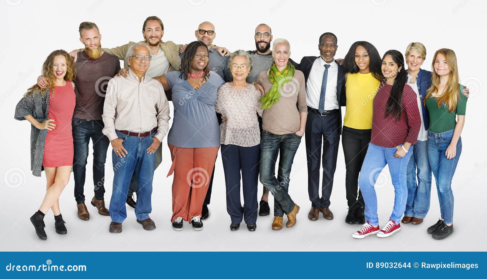 diverse group of people community togetherness concept