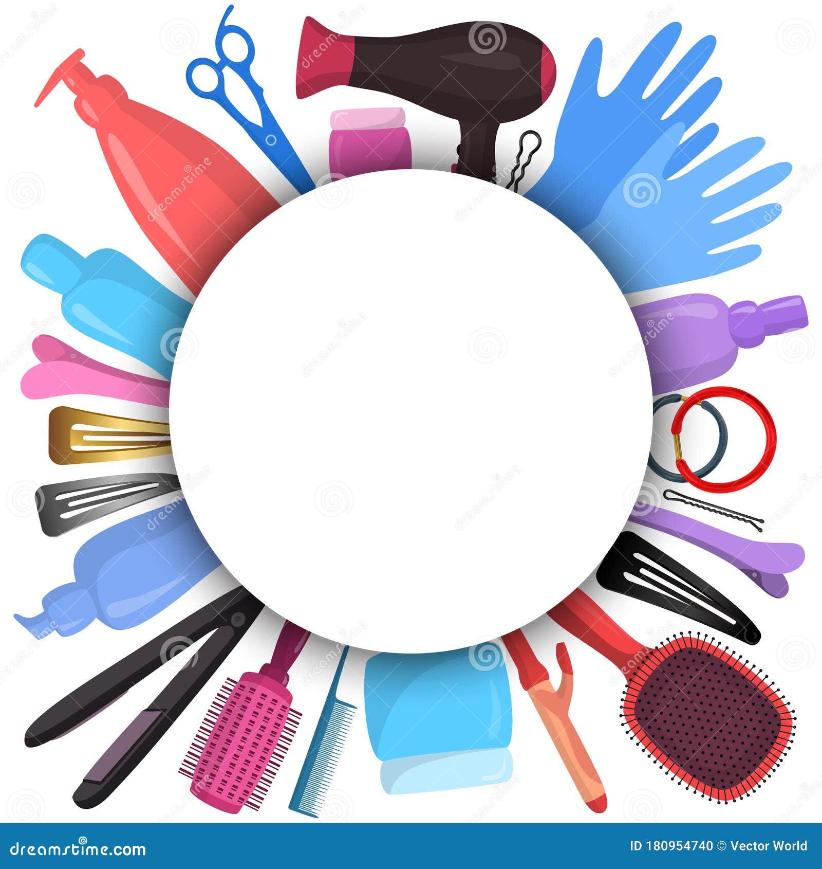 Diverse Hairdresser Stylist Tools with Blank, Round, White Banner and Place for Text, Design, Flat Style Vector Stock Vector - Illustration of hair, hairdresser: 180954740 Diverse Hairdresser Stylist Tools with Blank, Round, White Banner and Place for Text, Design, Flat Style Vector Stock Vector - Illustration of hair, hairdresser: 180954740