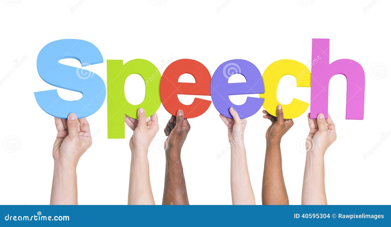 speech word