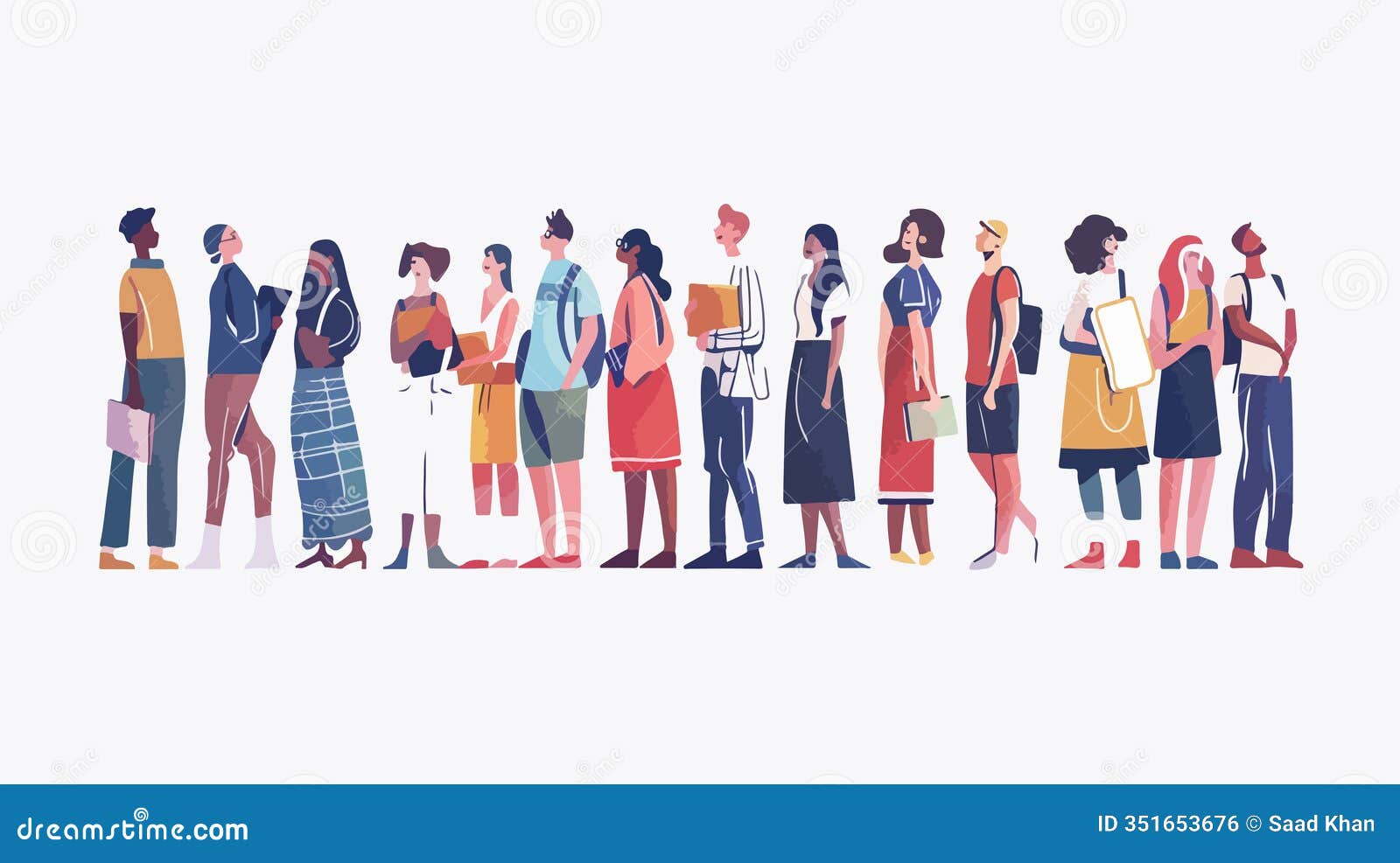 university-students-isometric-flowchart-vector-illustration