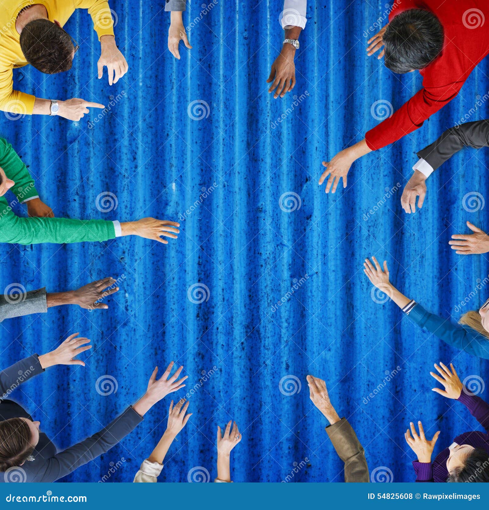 Diversity Group of Business People Meeting Planning Concept Stock Photo