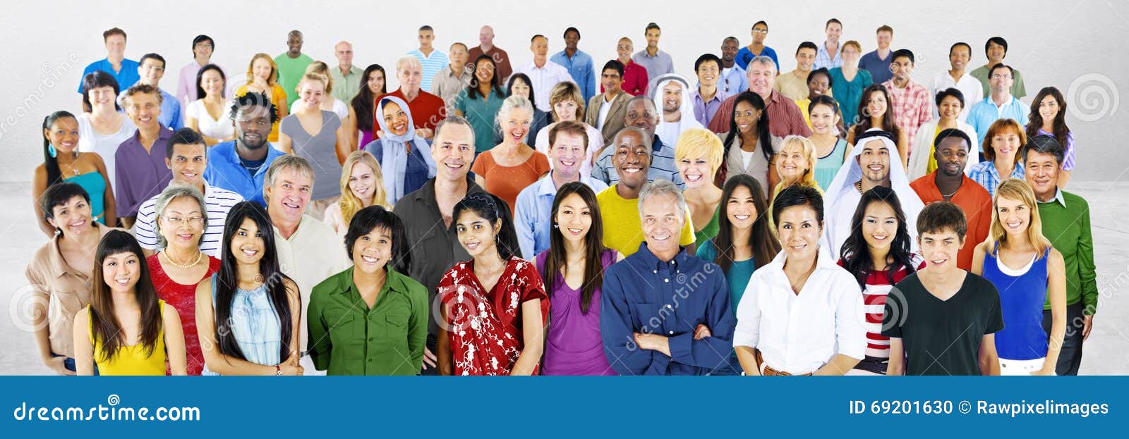 diversity large group of people multiethnic concept