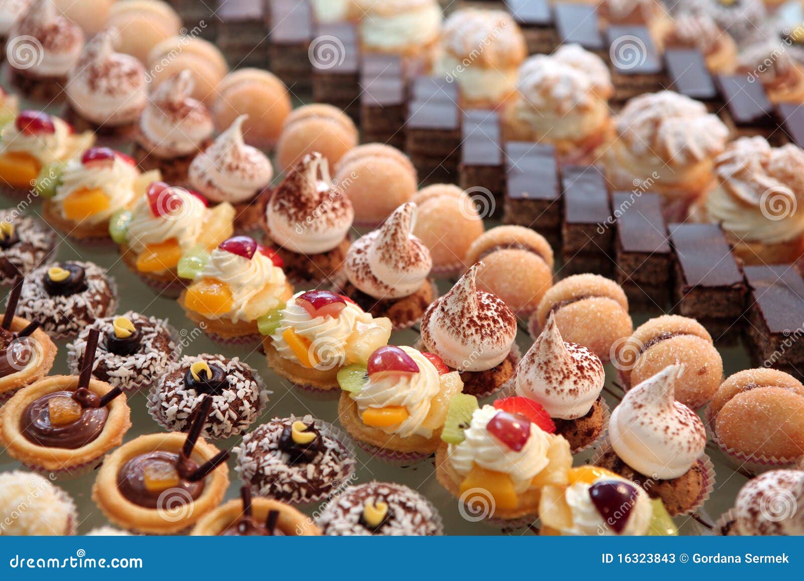 diversity of pastry