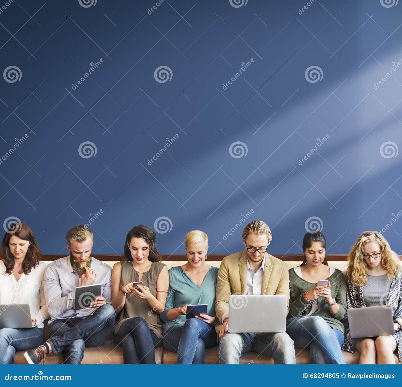 diversity people connection digital devices browsing concept