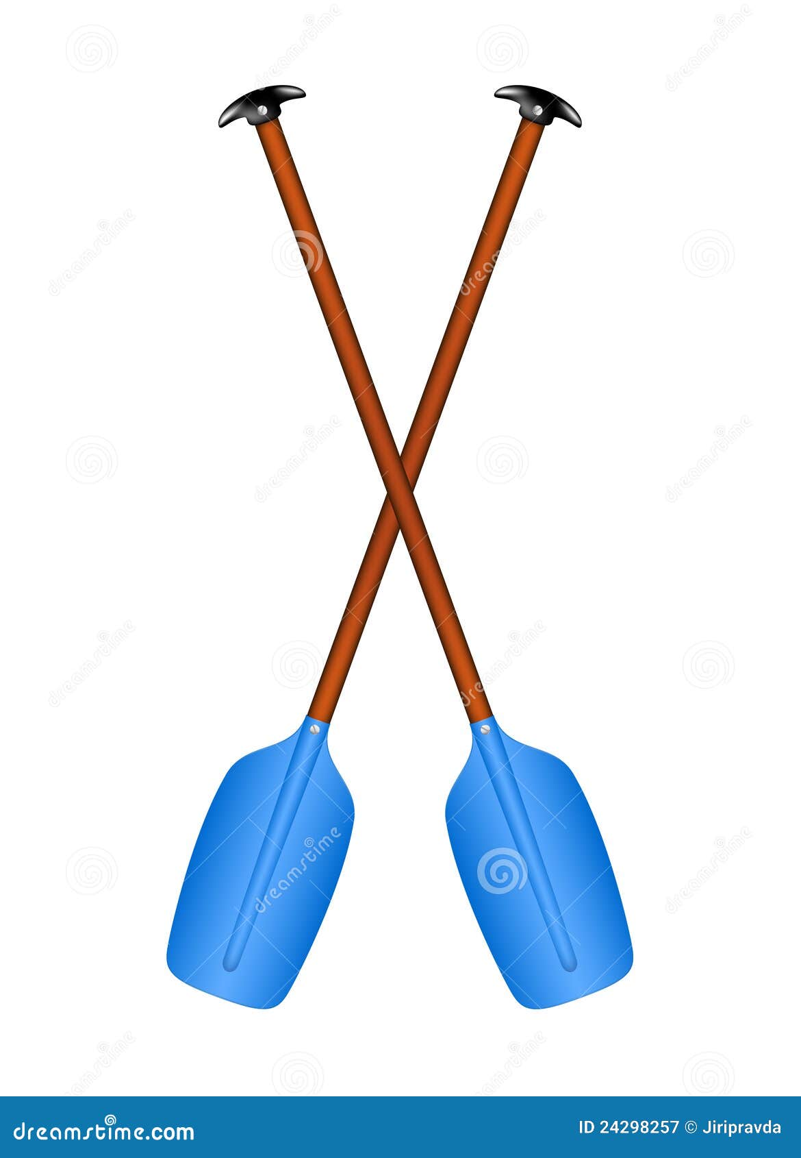 Remos deportivos ilustración del vector. Ilustración de aislado - 24298257, image size:1170x1690