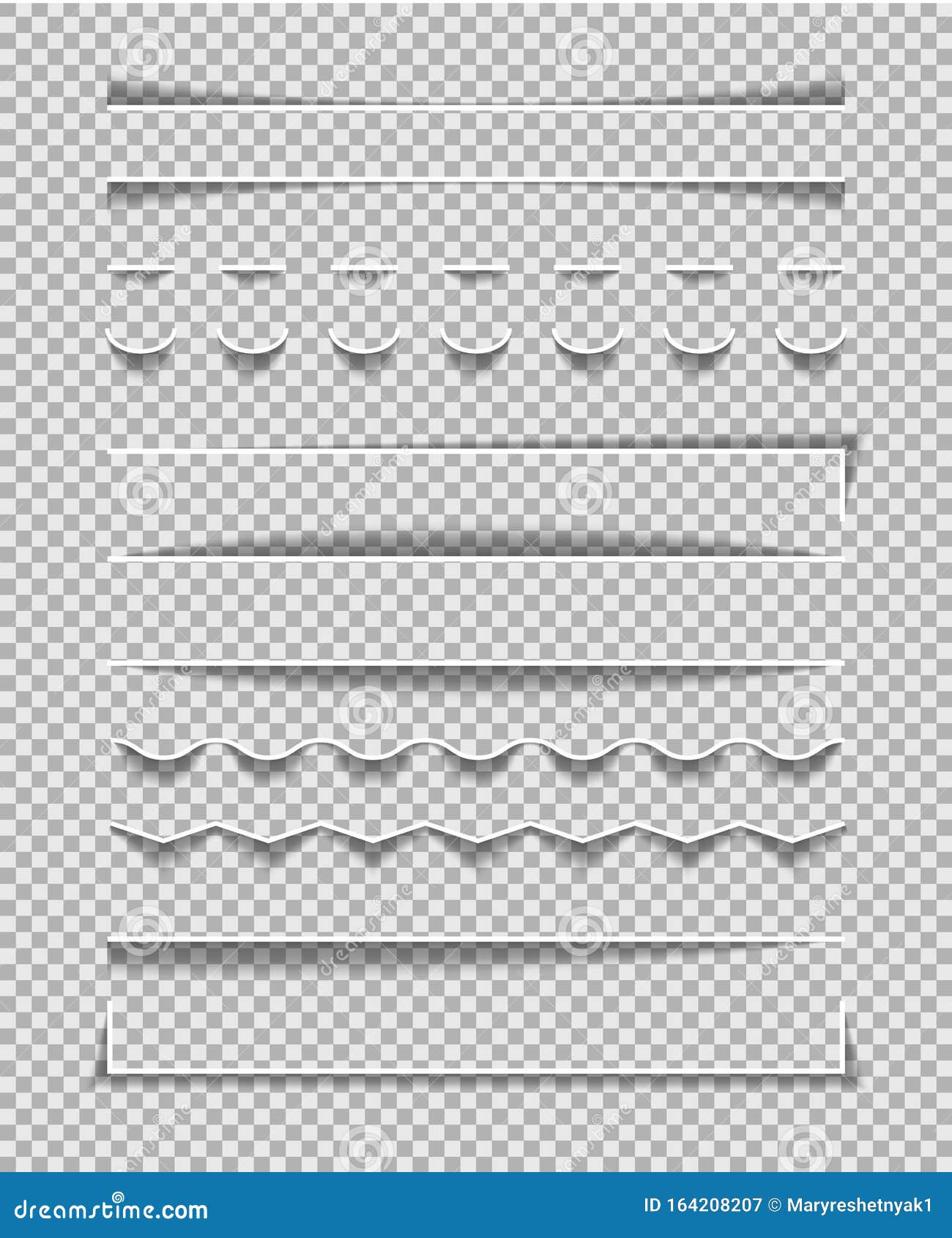 Download Divider Lines Shadow. Frame Of Edge Of Paper On ...