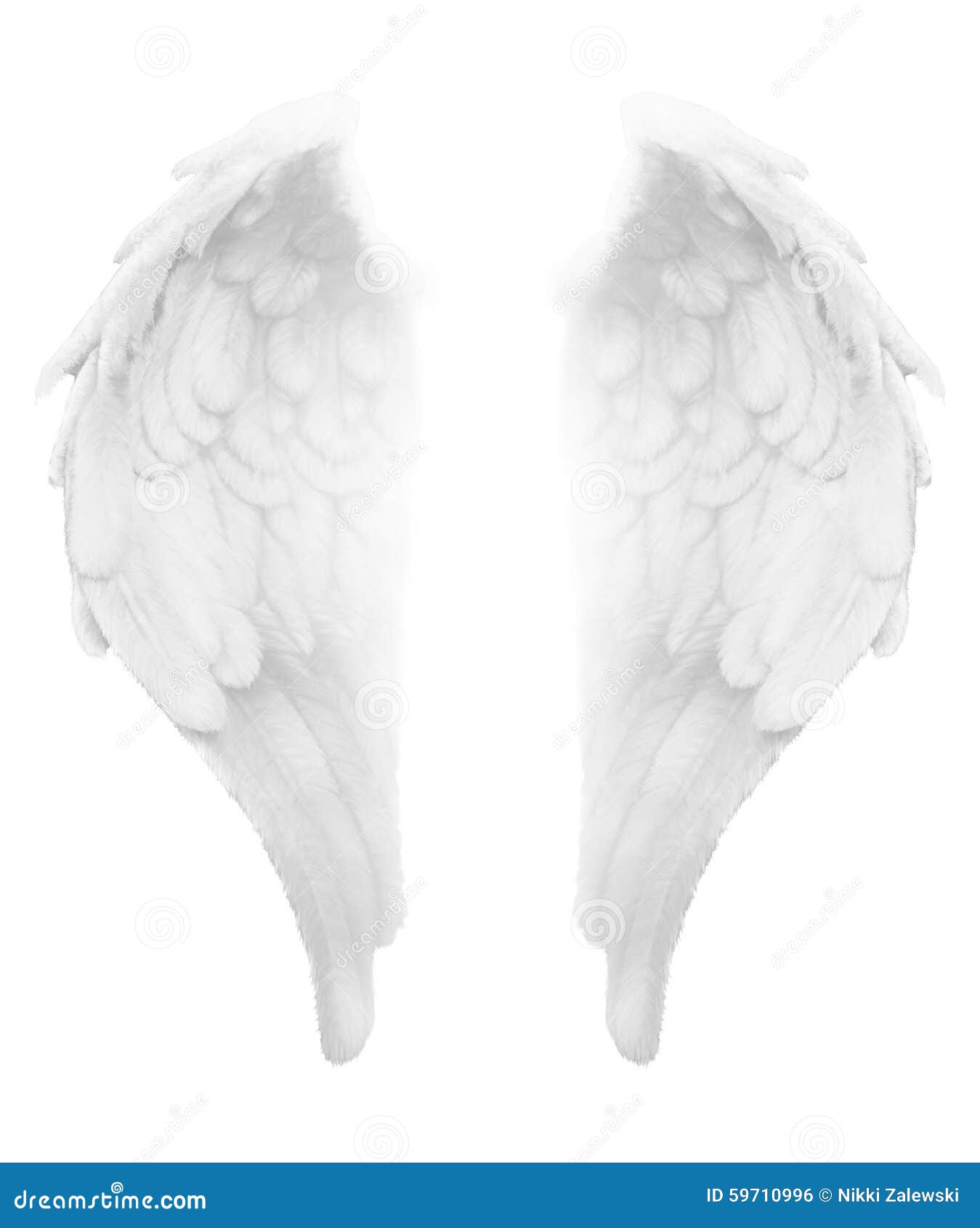 divine light white angel wings