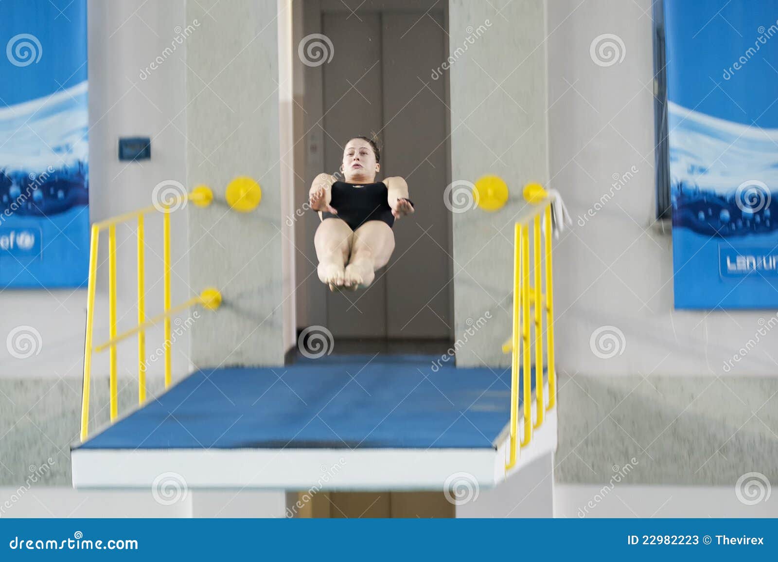 Diving Italian Indoor Championships Editorial Stock Photo Image of