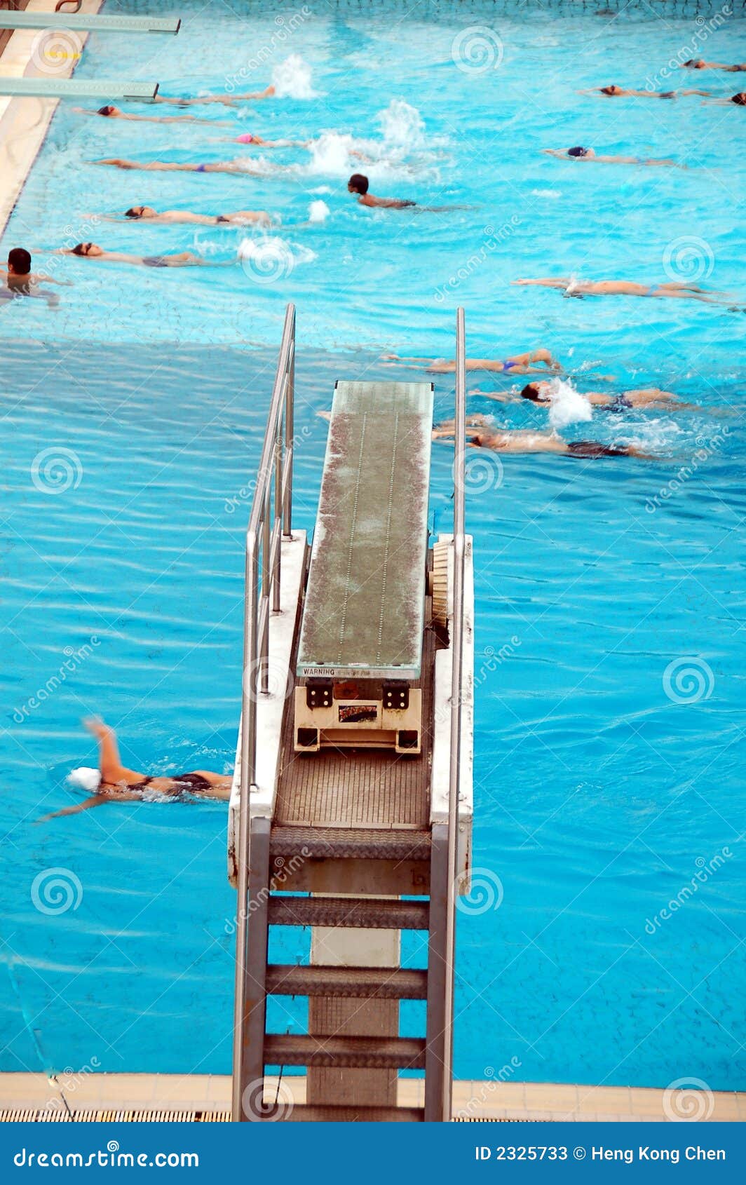 Diving platform stock image. Image of spring, board, water 2325733