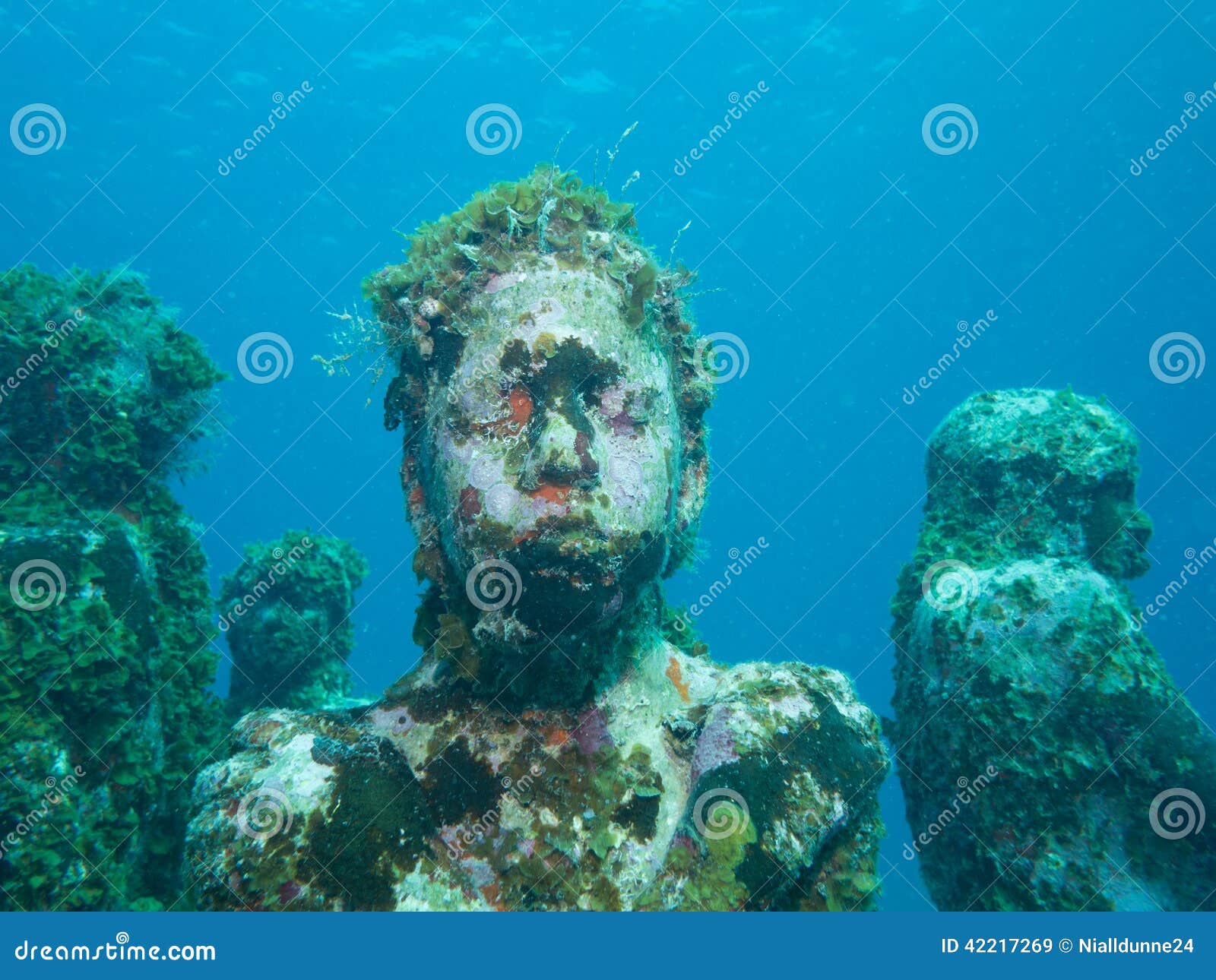 Museum Of Underwater Sculpture Ayia Napa MUSAN. Art Work Sculptor Jason