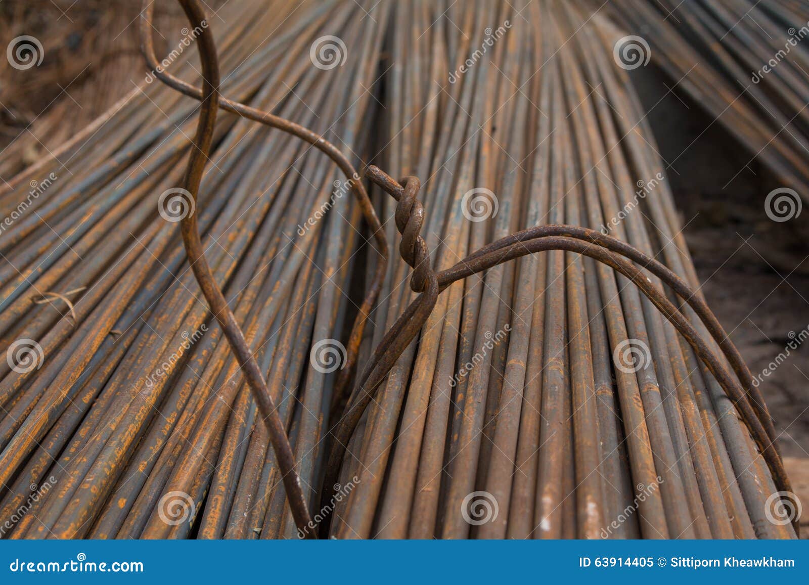 Division Rebar Used in Construction Stock Image Image of background