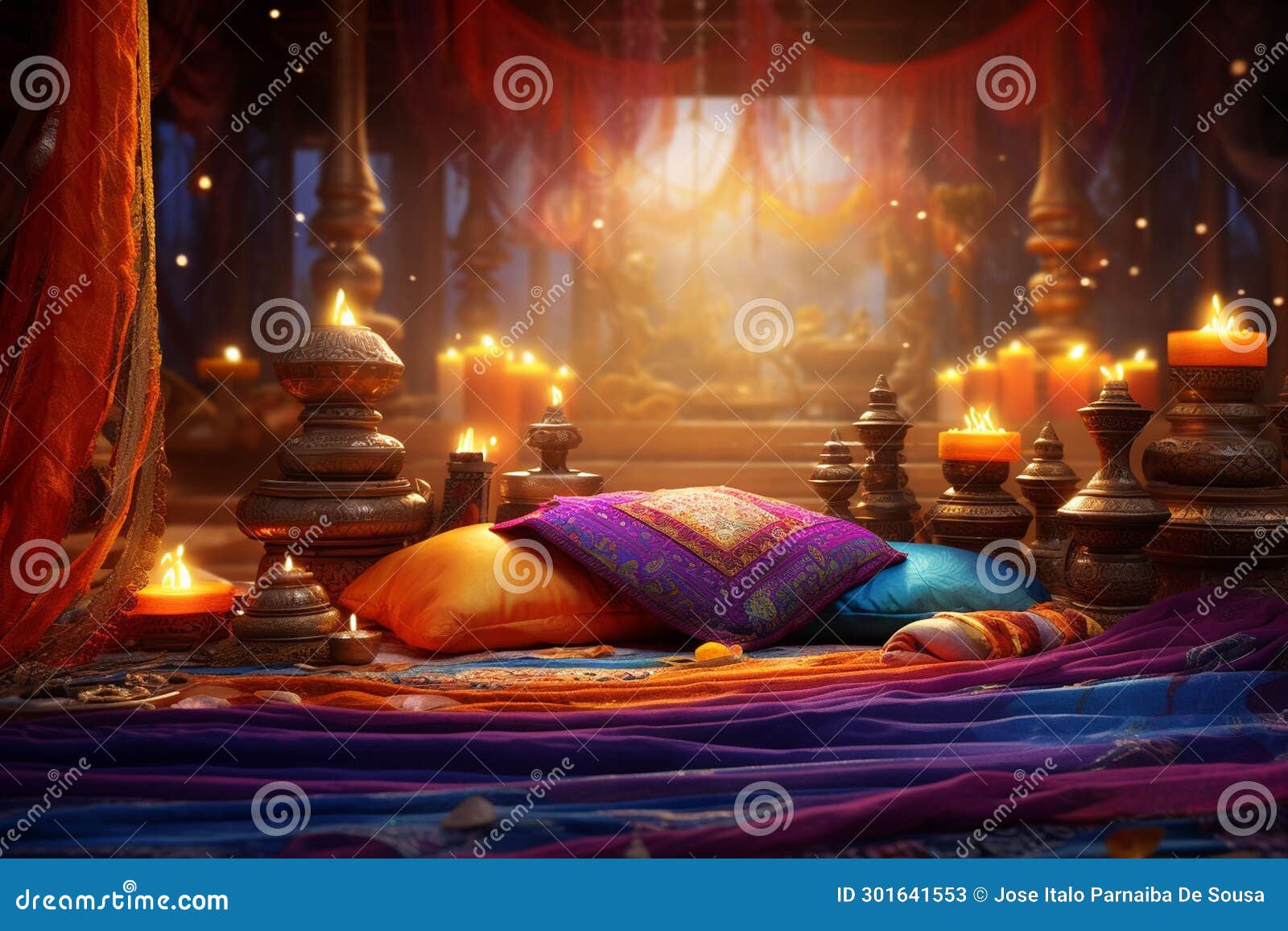 diwali celebration banner featuring the richness