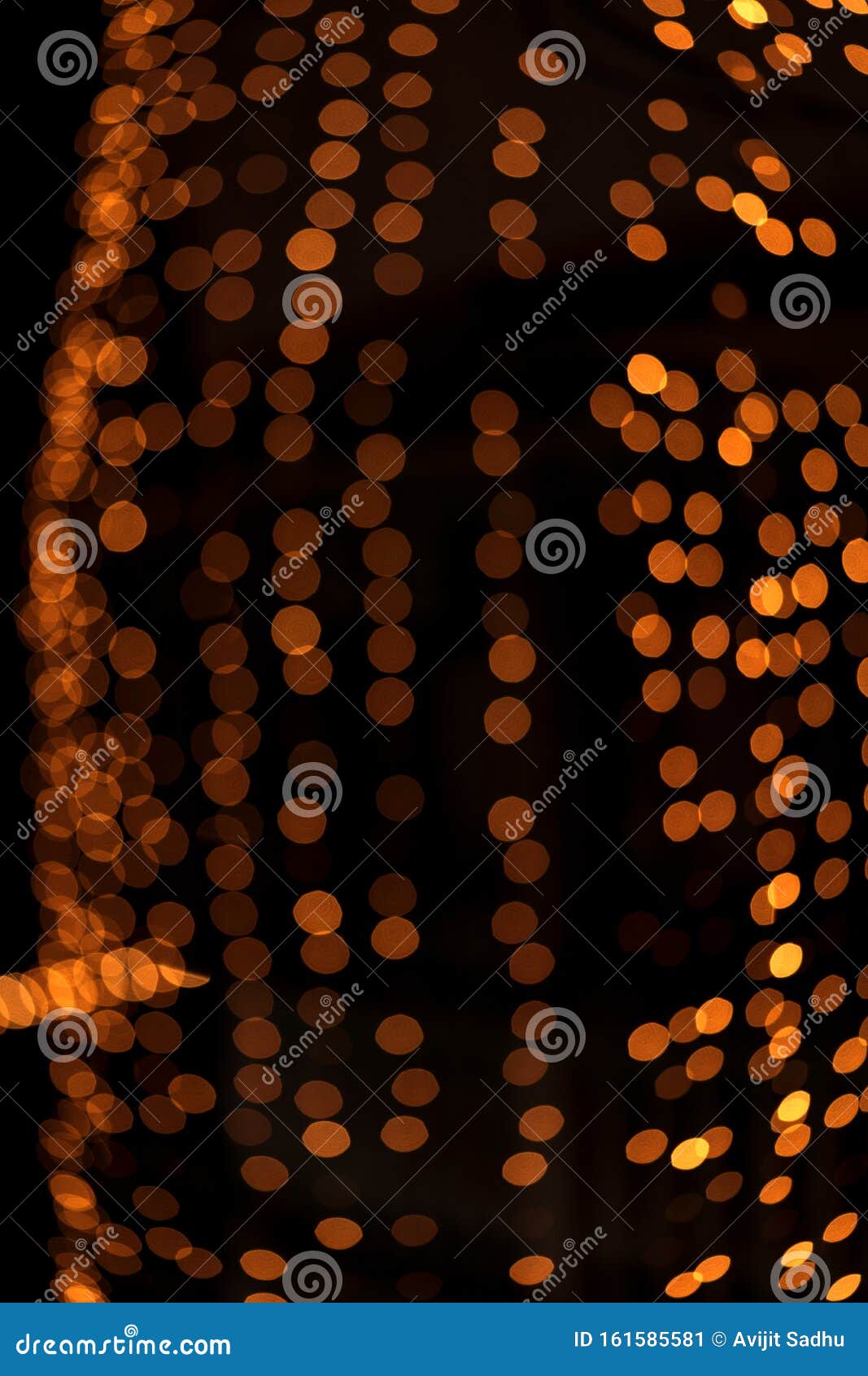 Diwali Decoration Bokeh Background Stock Image - Image of black, backdrop:  161585581