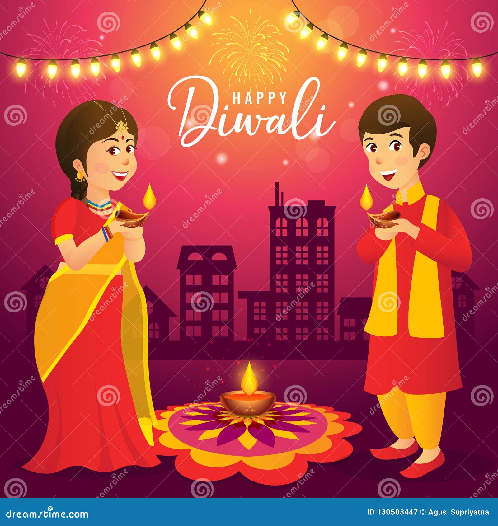 animated happy diwali greetings