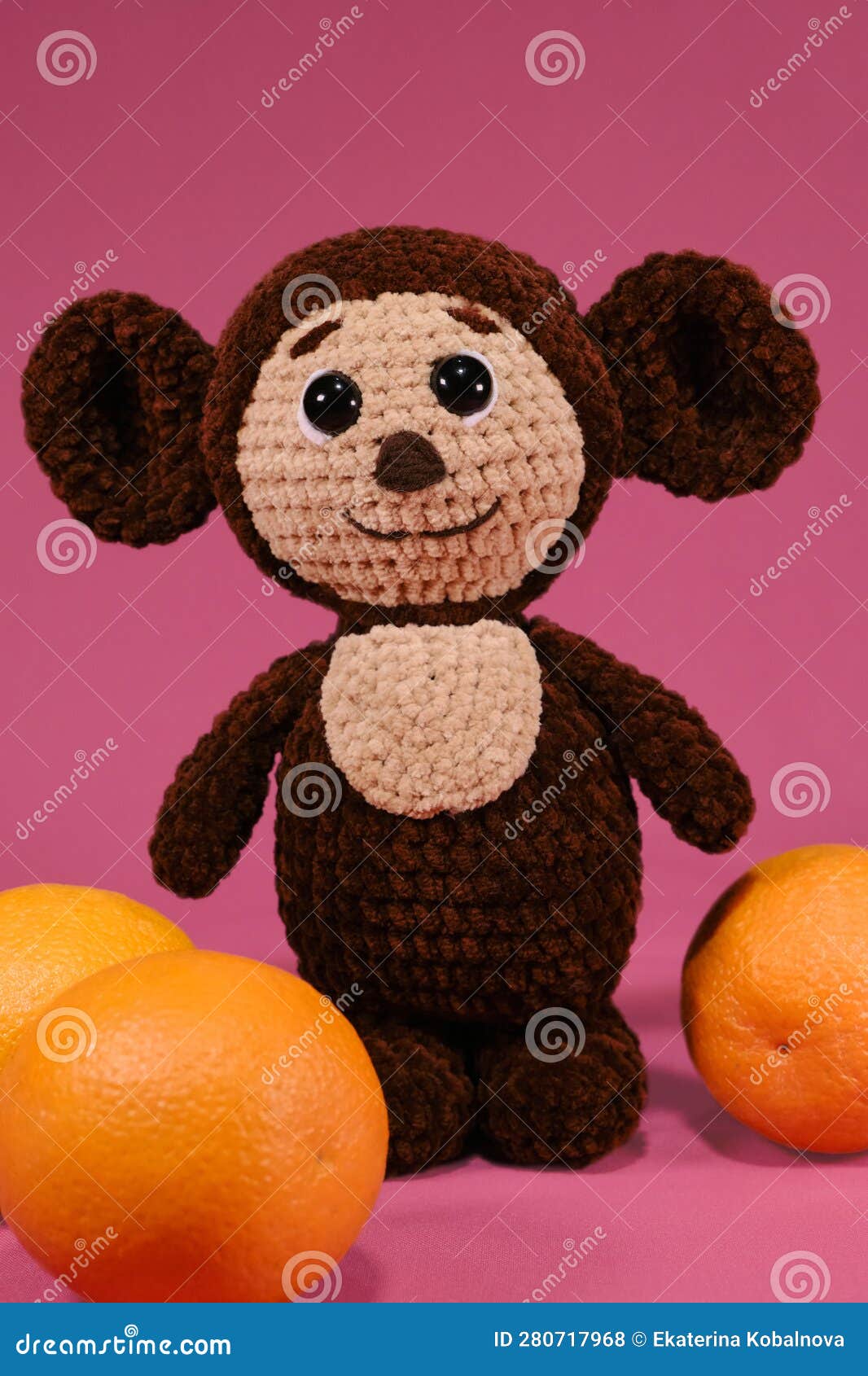 DIY Concept. Handmade Work. Hobbies Needlework Sewing and Knitting with