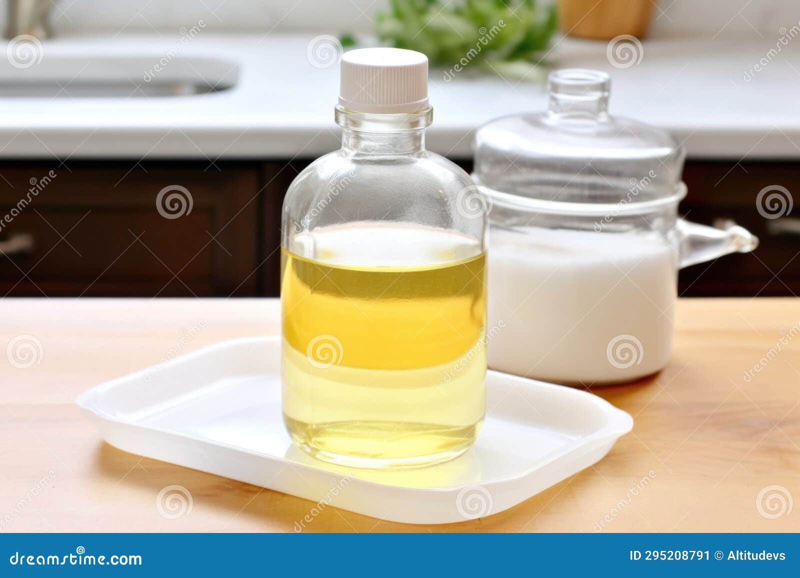 Diy Dish Soap in Pump Bottle by Sink Stock Image Image of soap