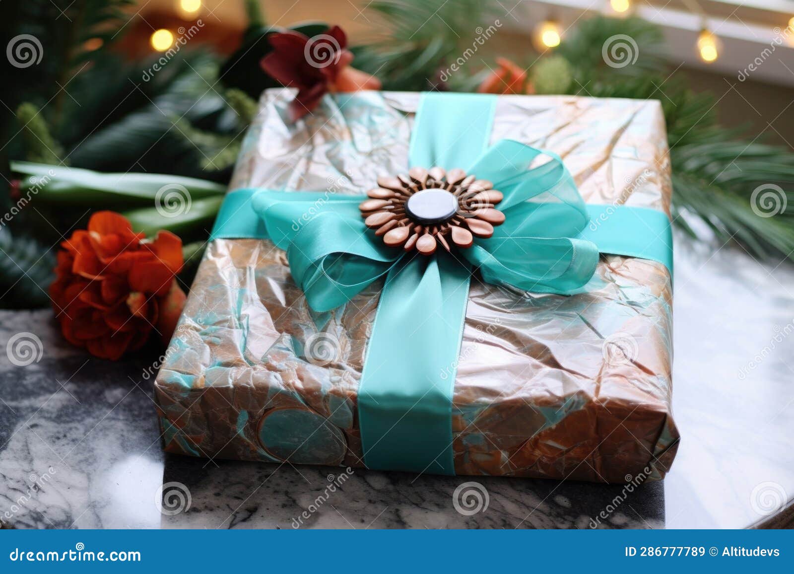 Diy Gift Wrapping with Recycled Items Stock Image Image of handmade