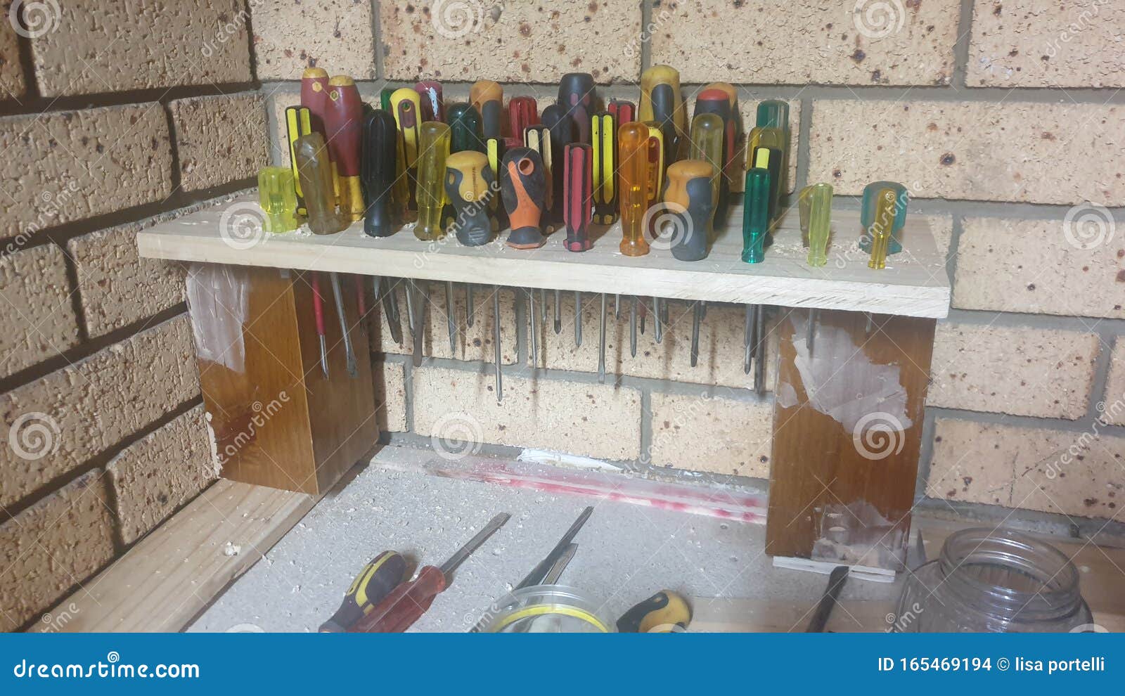 DIY screwdriver storage editorial stock image. Image of storage 165469194