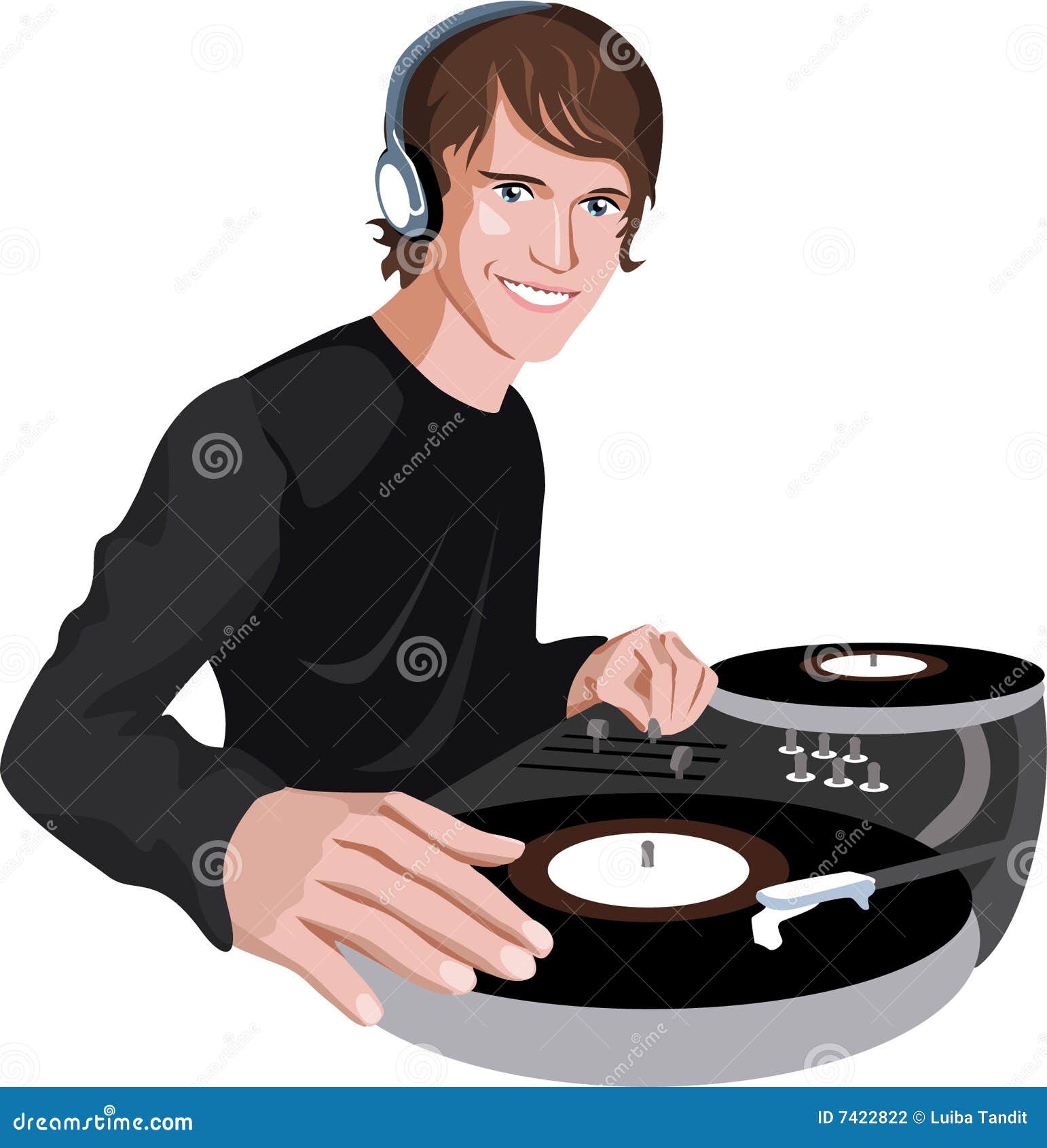 Картина диджей