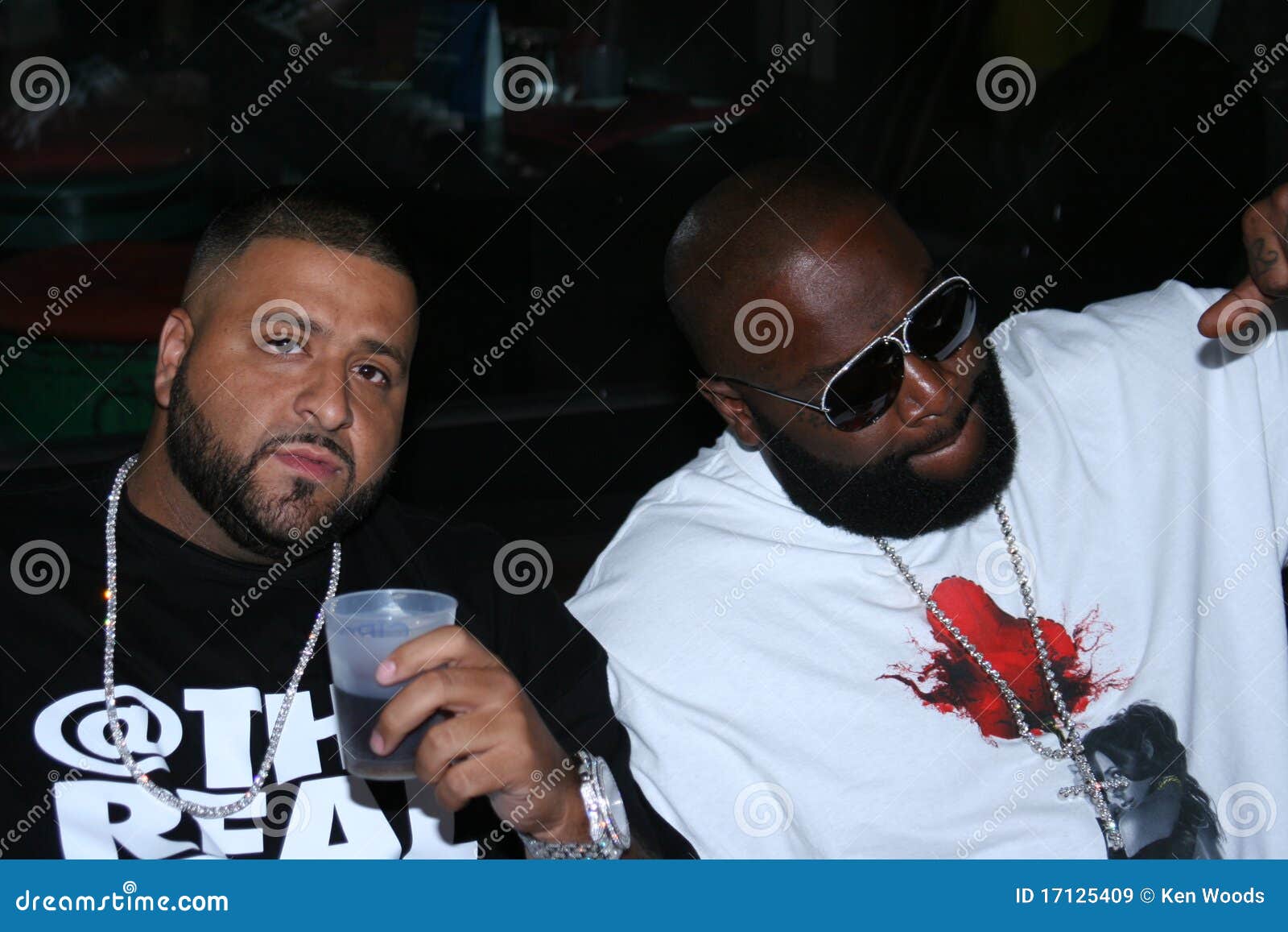 DJ Khaled y Rick Ross imagen de archivo editorial. Imagen de rapero