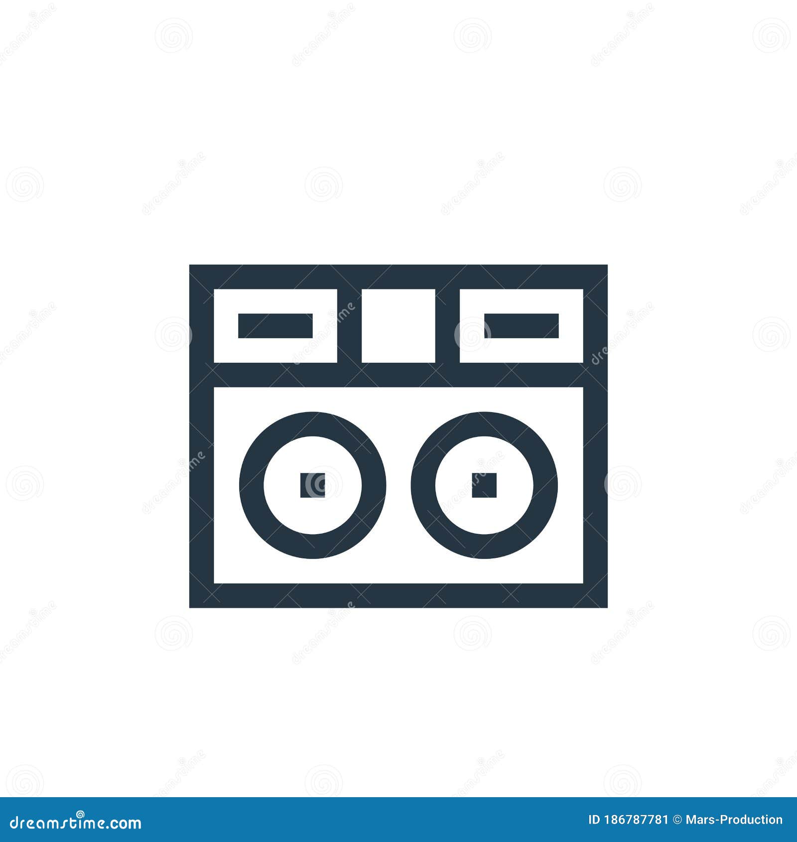 Dj Mixer Vector Icon Dj Mixer Editable Stroke Dj Mixer Linear Symbol For Use On Web And Mobile Apps Logo Print Media Thin Stock Vector Illustration Of Headphone Disk