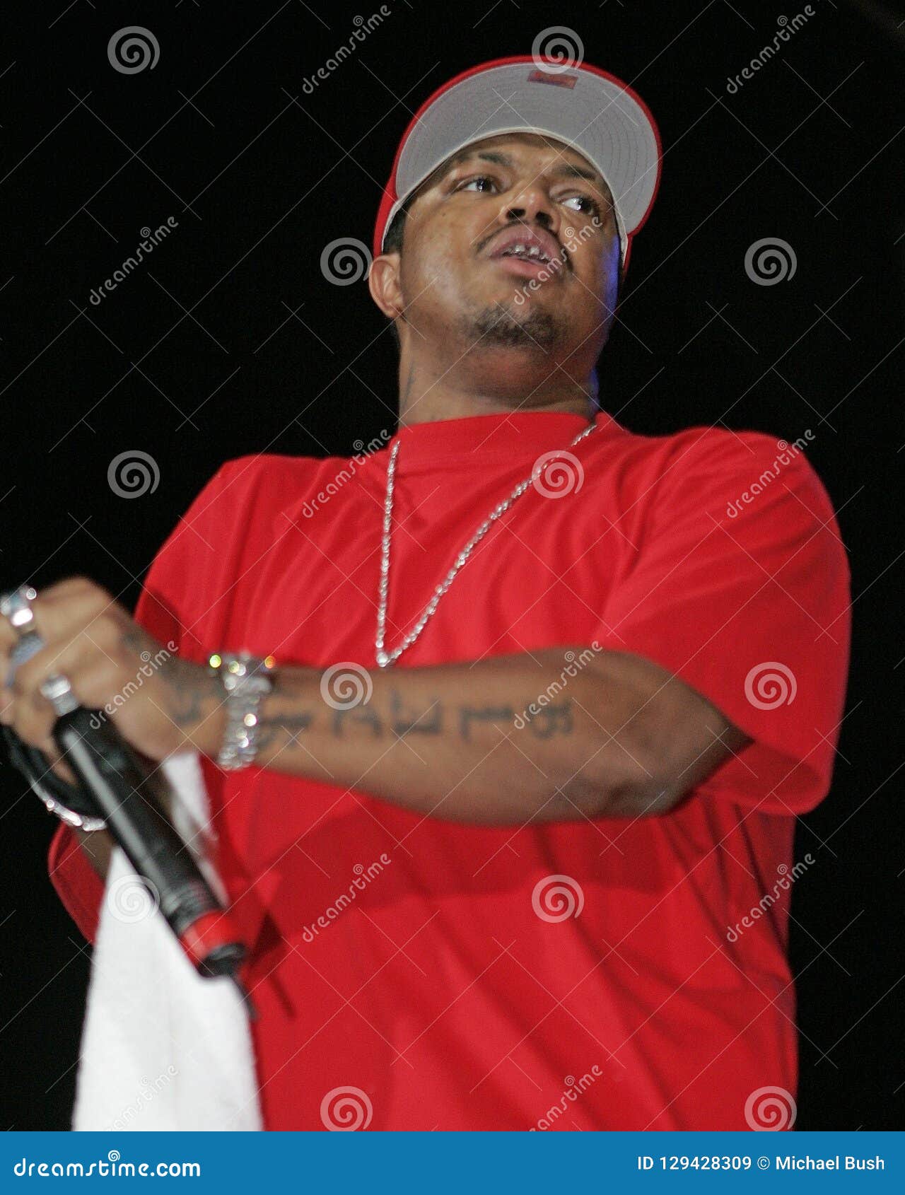 DJ Paul of Three 6 Mafia Performs Editorial Stock Image Image of