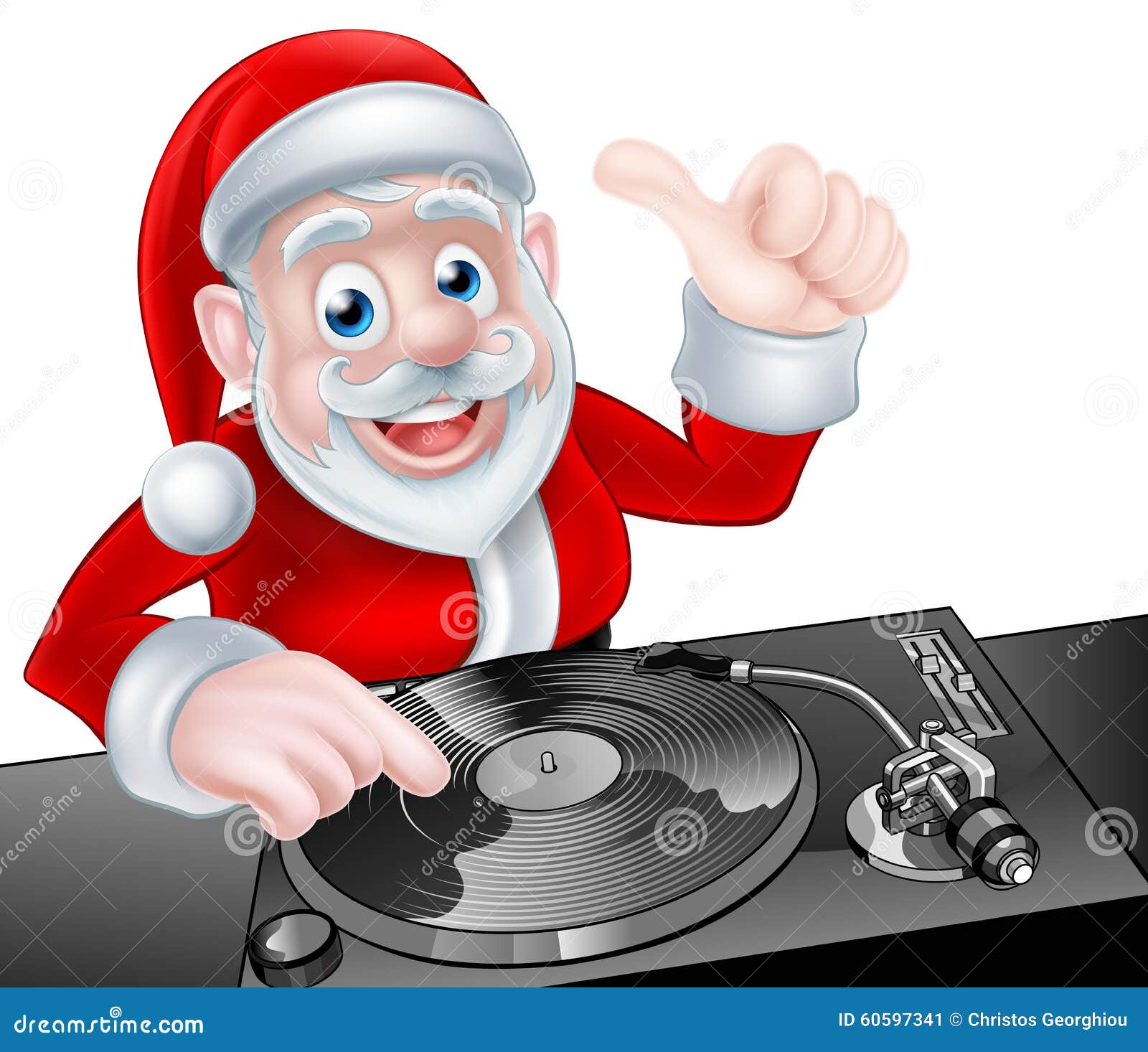 DJ Santa Cartoon stock vector. Illustration of deejay - 60597341 DJ Santa Cartoon stock vector. Illustration of deejay - 60597341