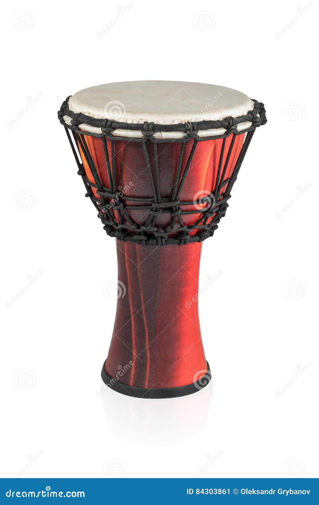 Djembe Tamburo Di Legno Etnico Immagine Stock Immagine di classico