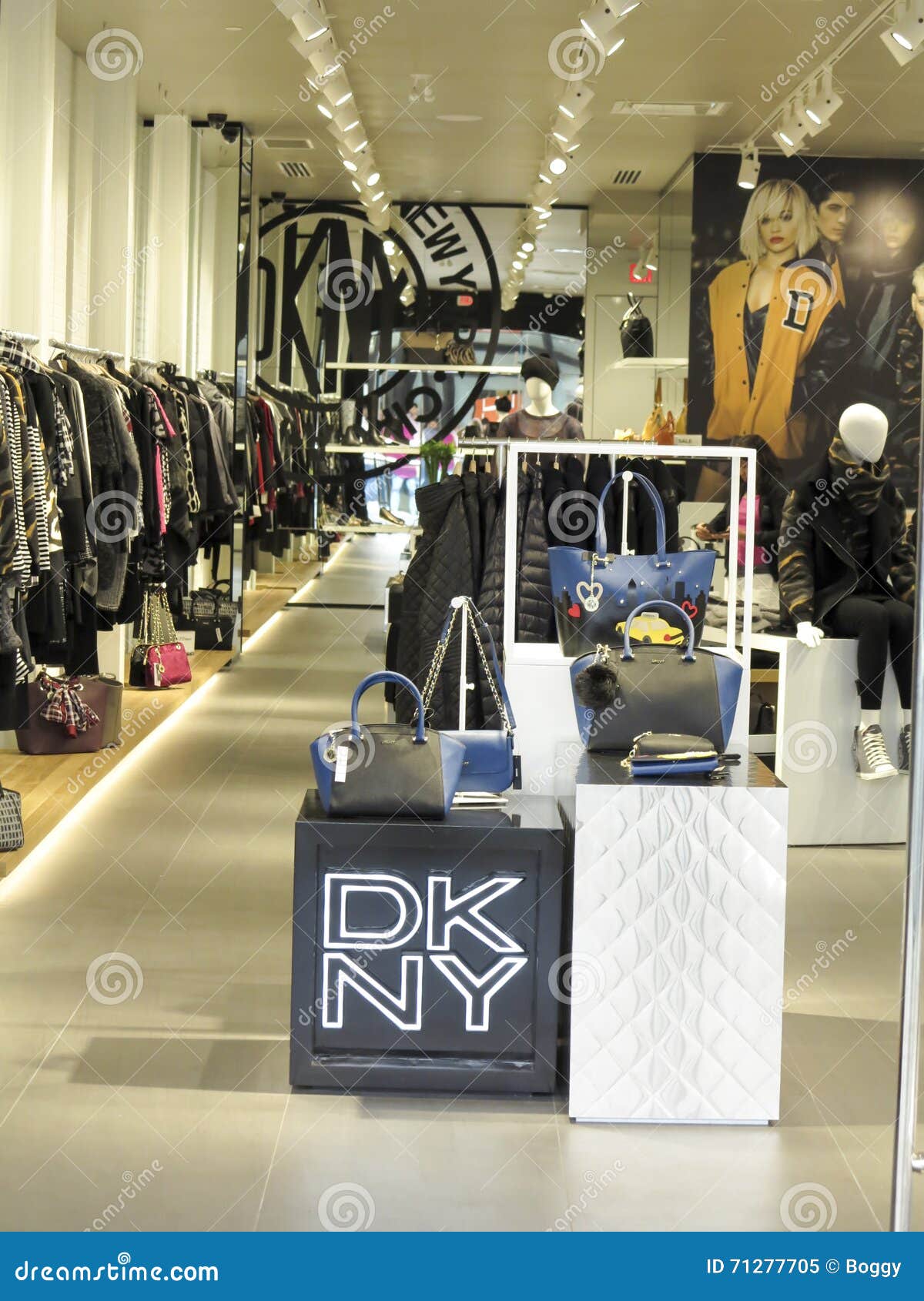 DKNY Store editorial image. Image of specializing, brand - 71277705