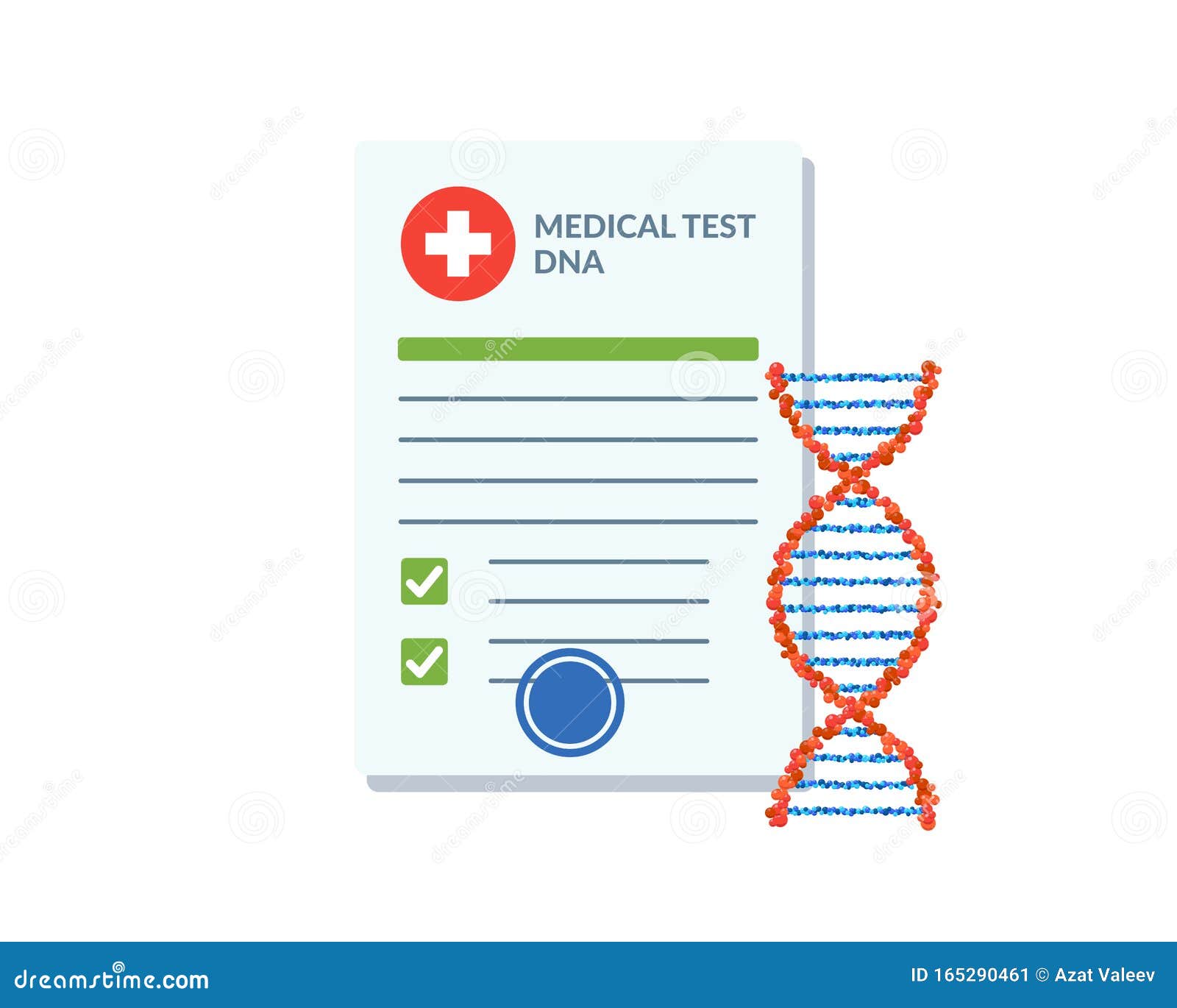 dna-analysis-test-result-document-checklist-blank-with-molecular