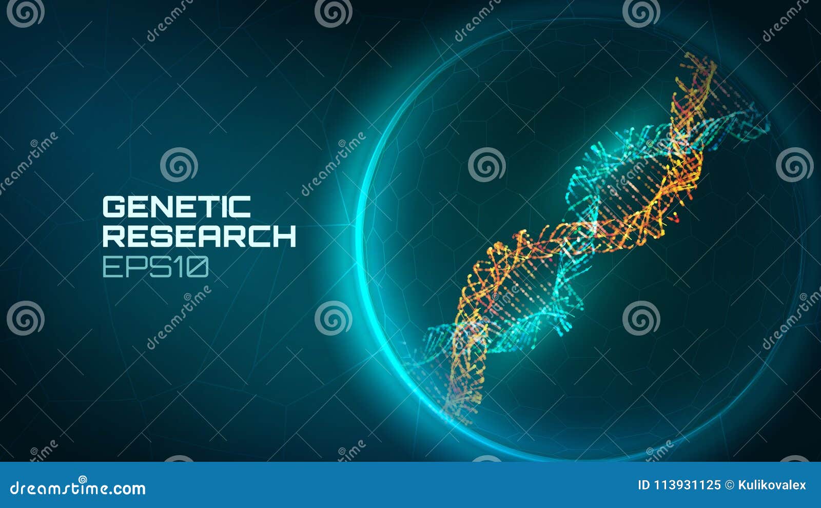 dna helix  background. genetic reseacrch process. modified gene. science biology dna technology background