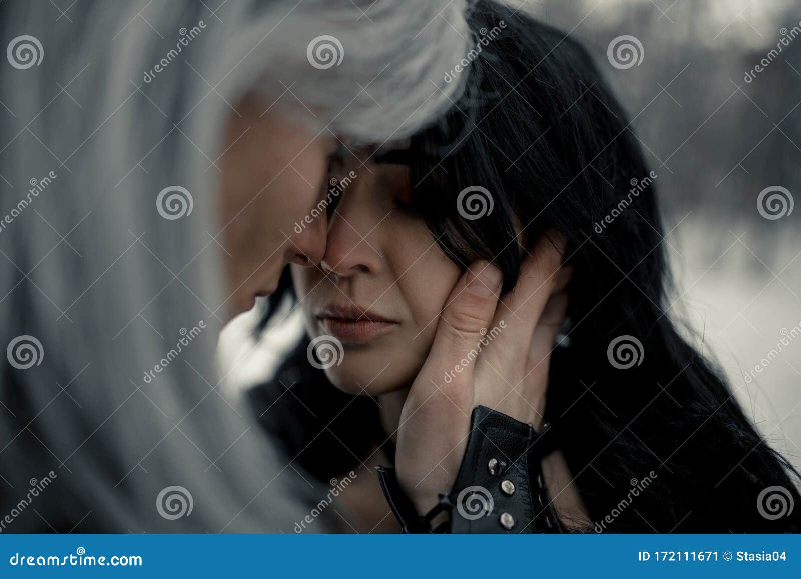 Cosplayer in Image of a Character Yennefer of Vengerberg from the Game or  Film the Witcher in Winter Forest at Sunset Editorial Stock Photo - Image  of dnipro, netflix: 172111433