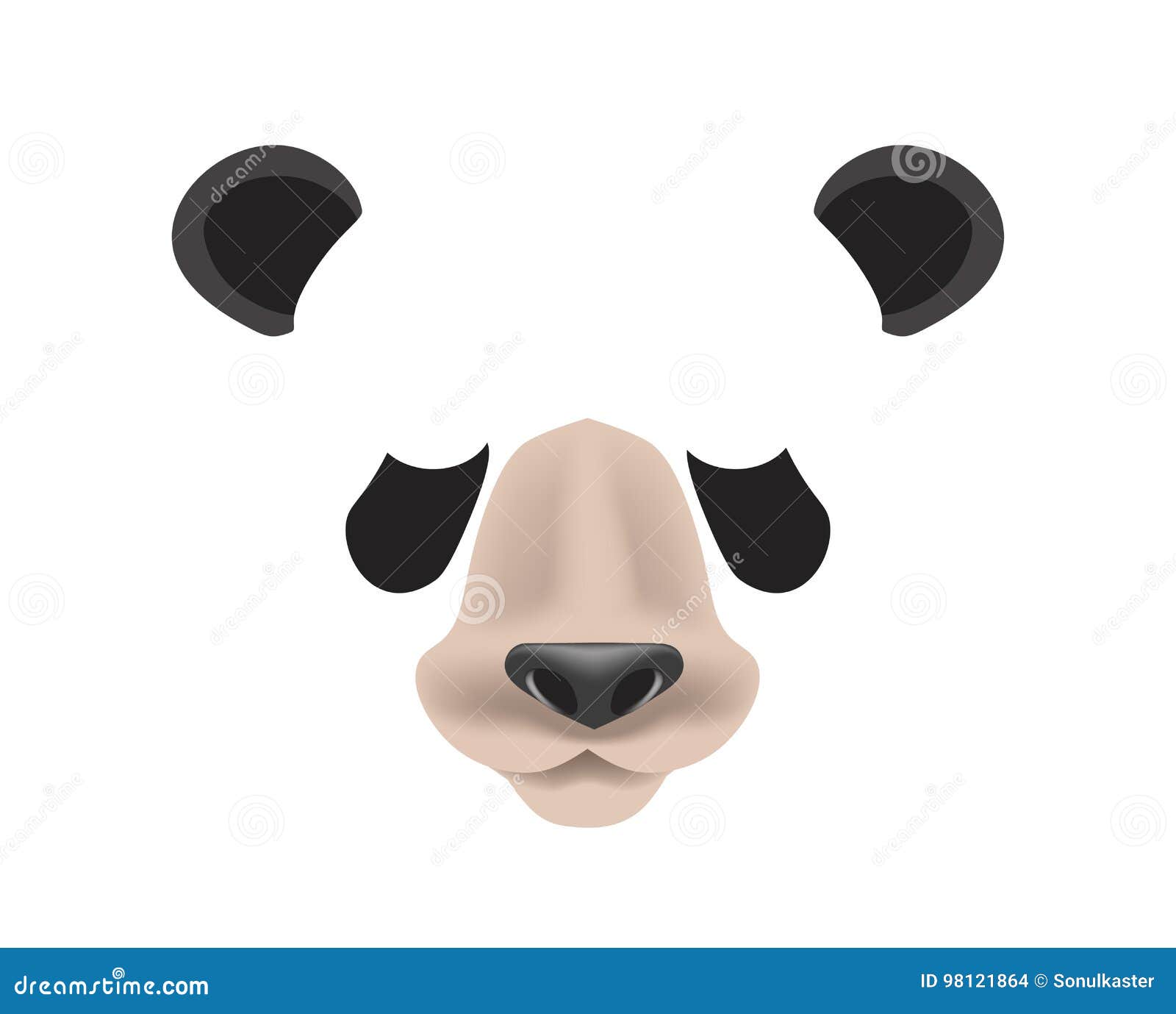 Ursinho Panda: Imagens e Moldes para download