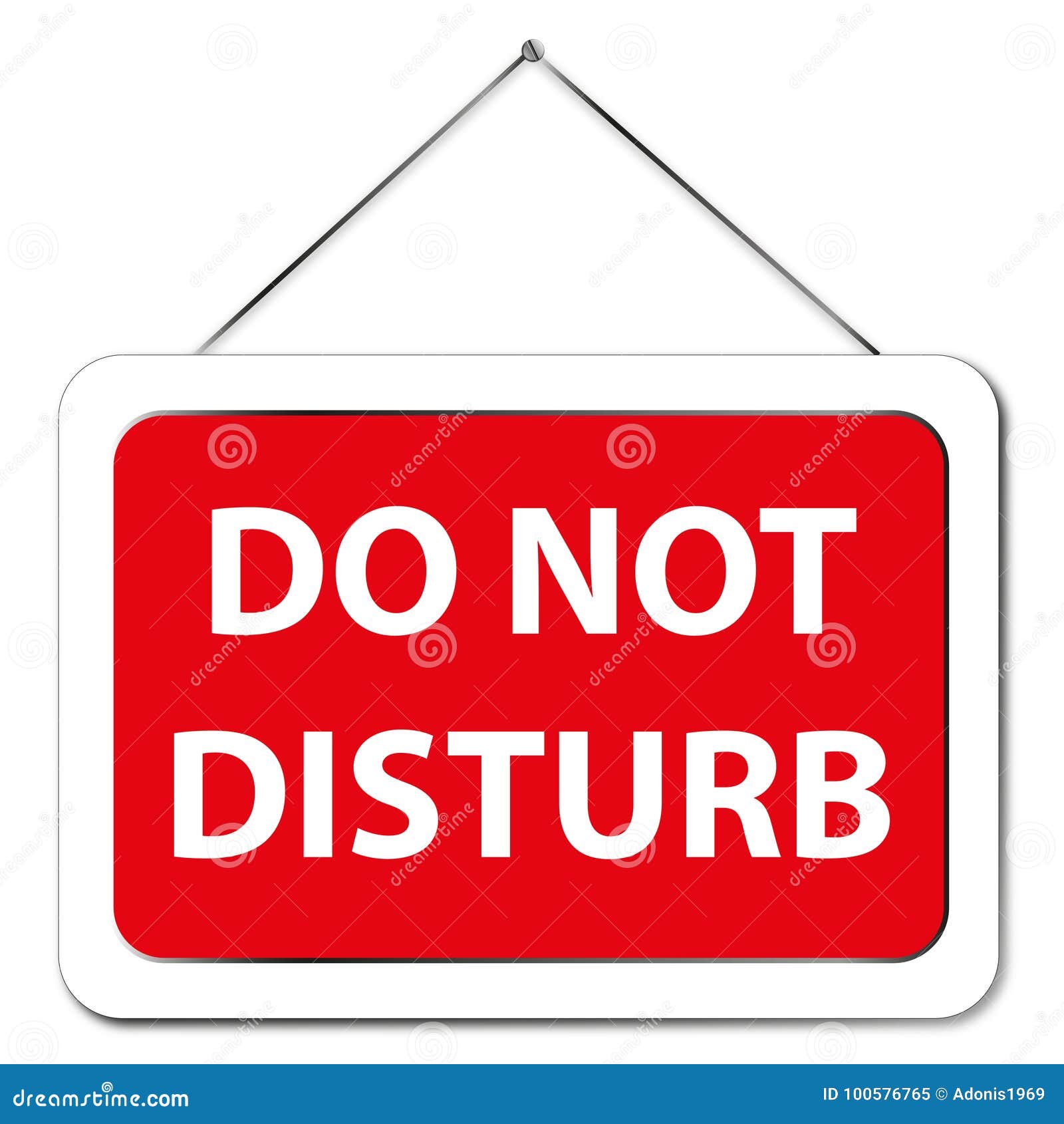 do not disturb