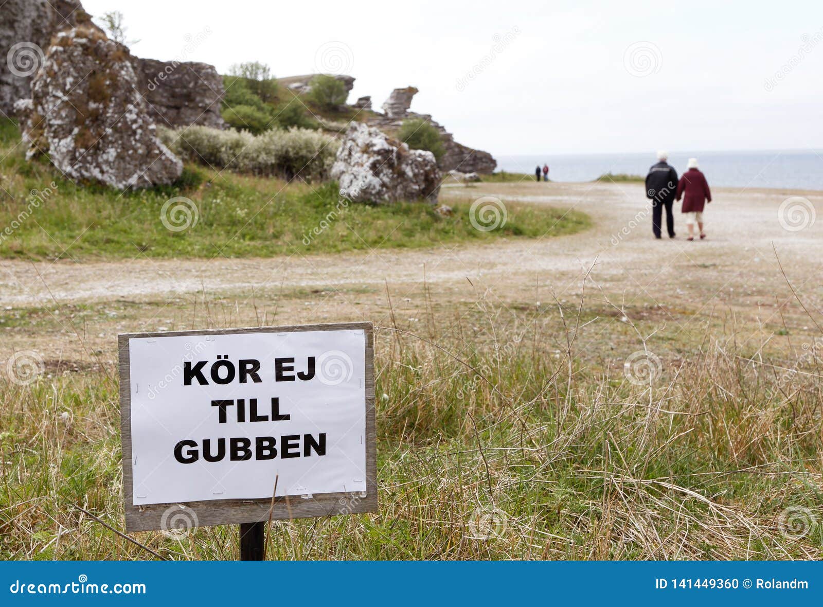 Do Not Drive To the Old Man Editorial Image - Image of hoburgen ...