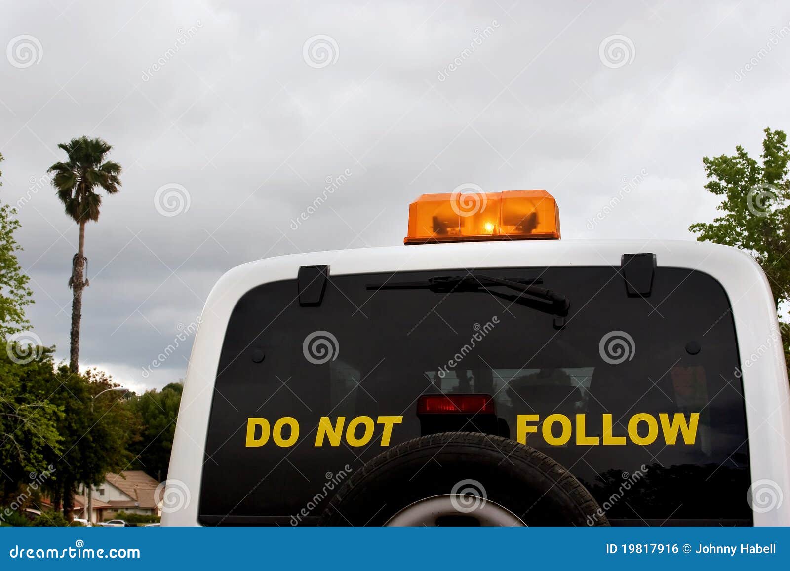 Do Not Follow stock photo. Image of driver, follow, hazard 19817916