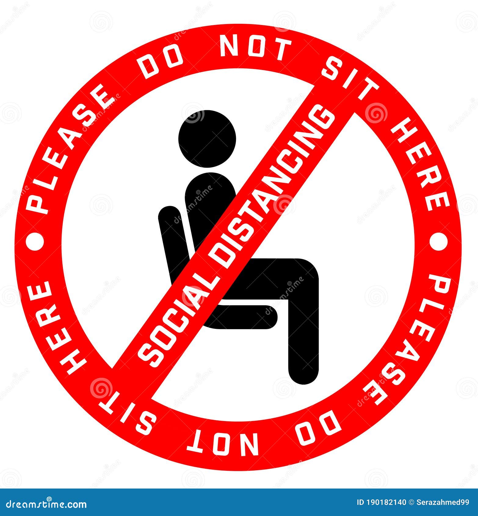 Please Do Not Sit Here Sign Free Printable